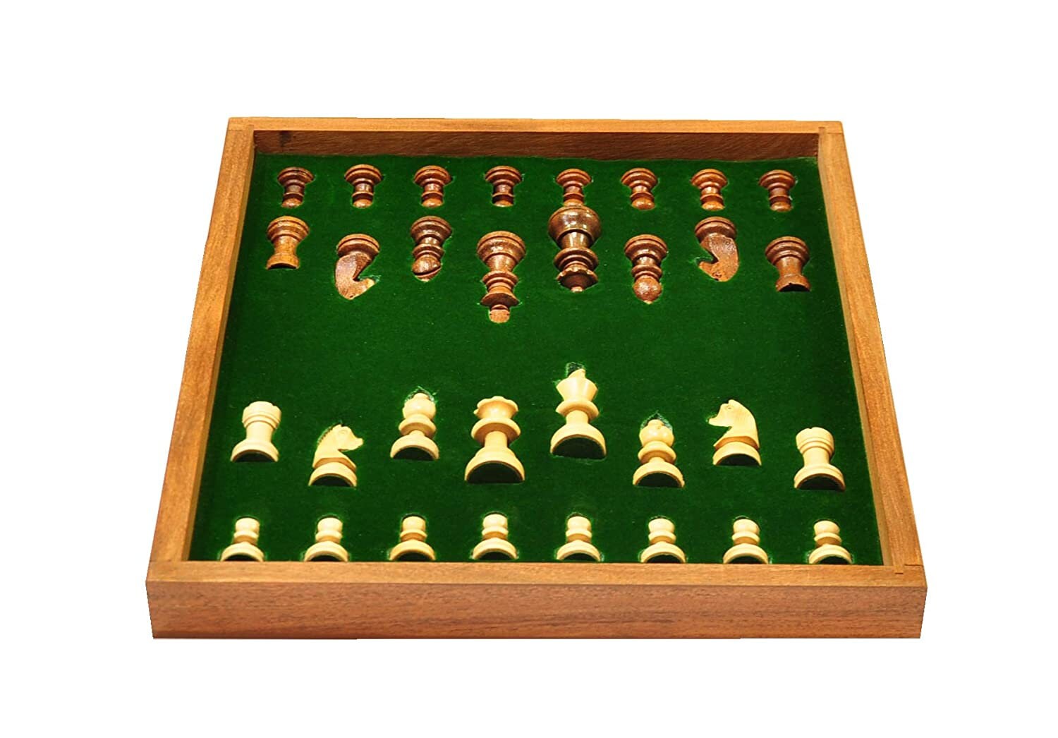 12 x 12 inch Luxury Handcrafted Wooden Chess Set with Storage Drawer  Classic Staunton Pieces  Travel-Ready Game Board for Adults & Kids