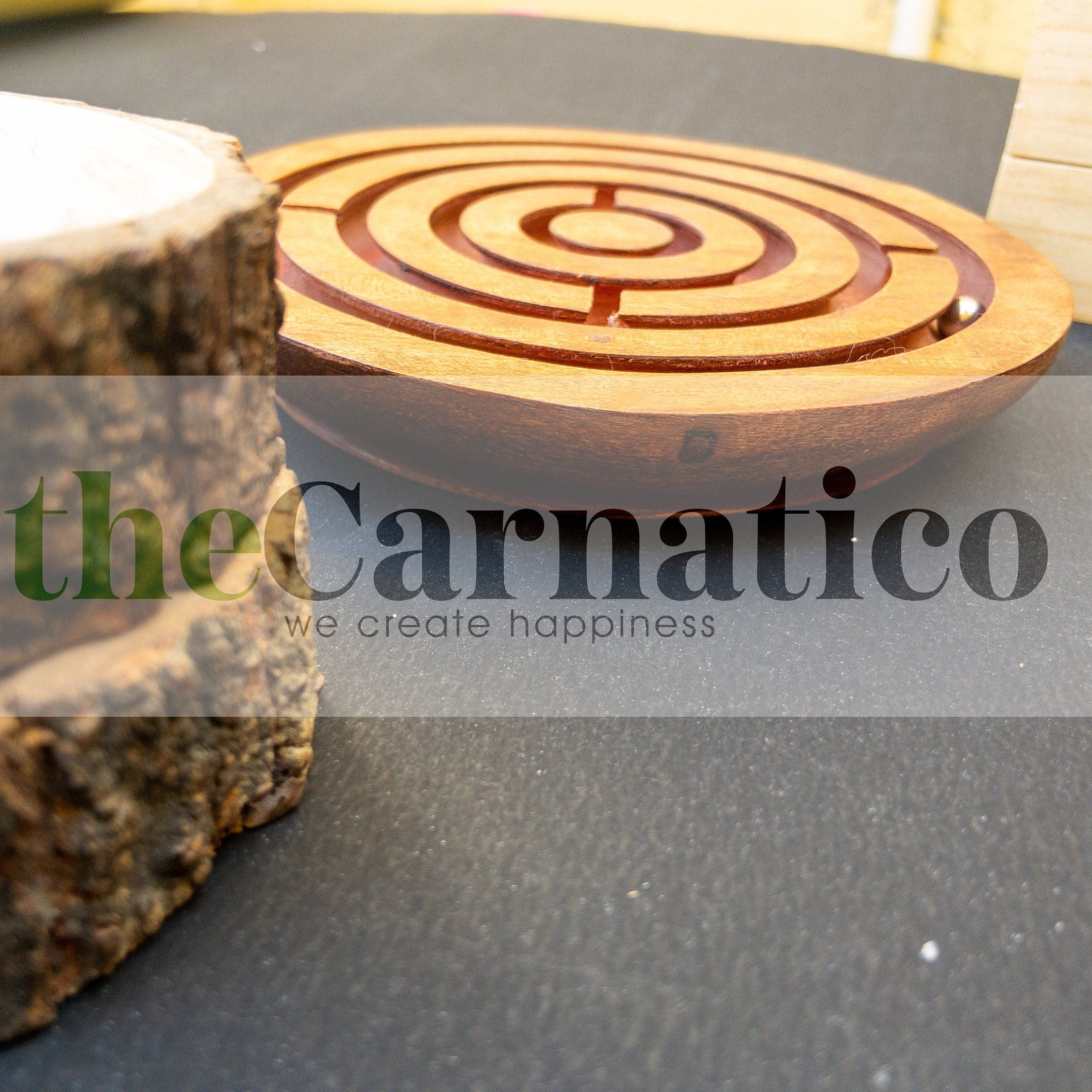 Handmade Wooden Maze Game