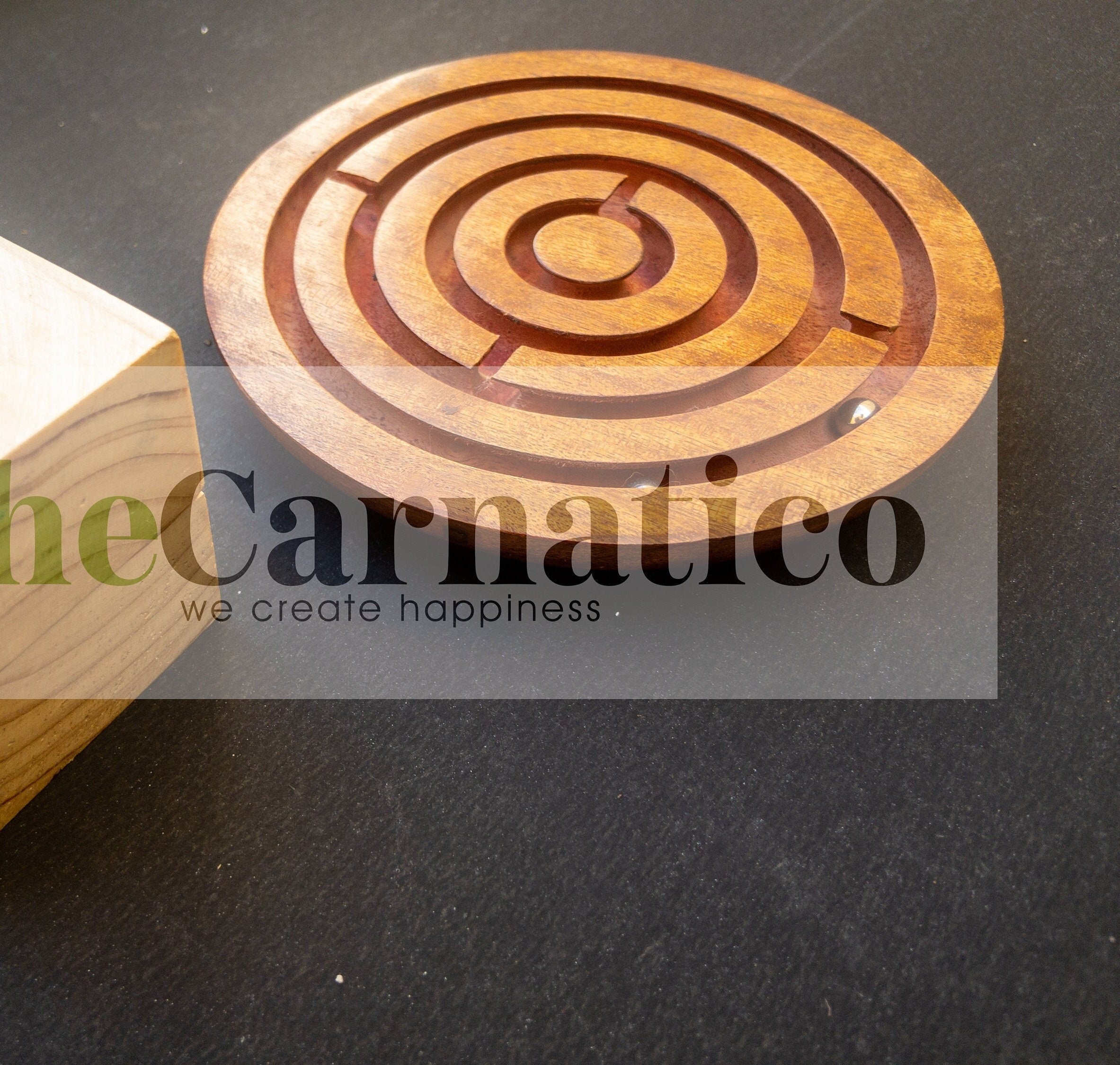 Handmade Wooden Maze Game