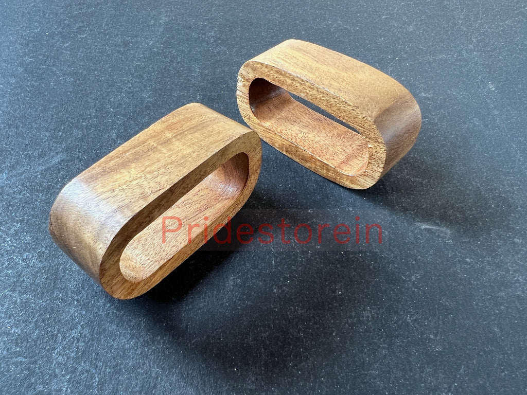 Handcrafted Wooden Napkin Rings