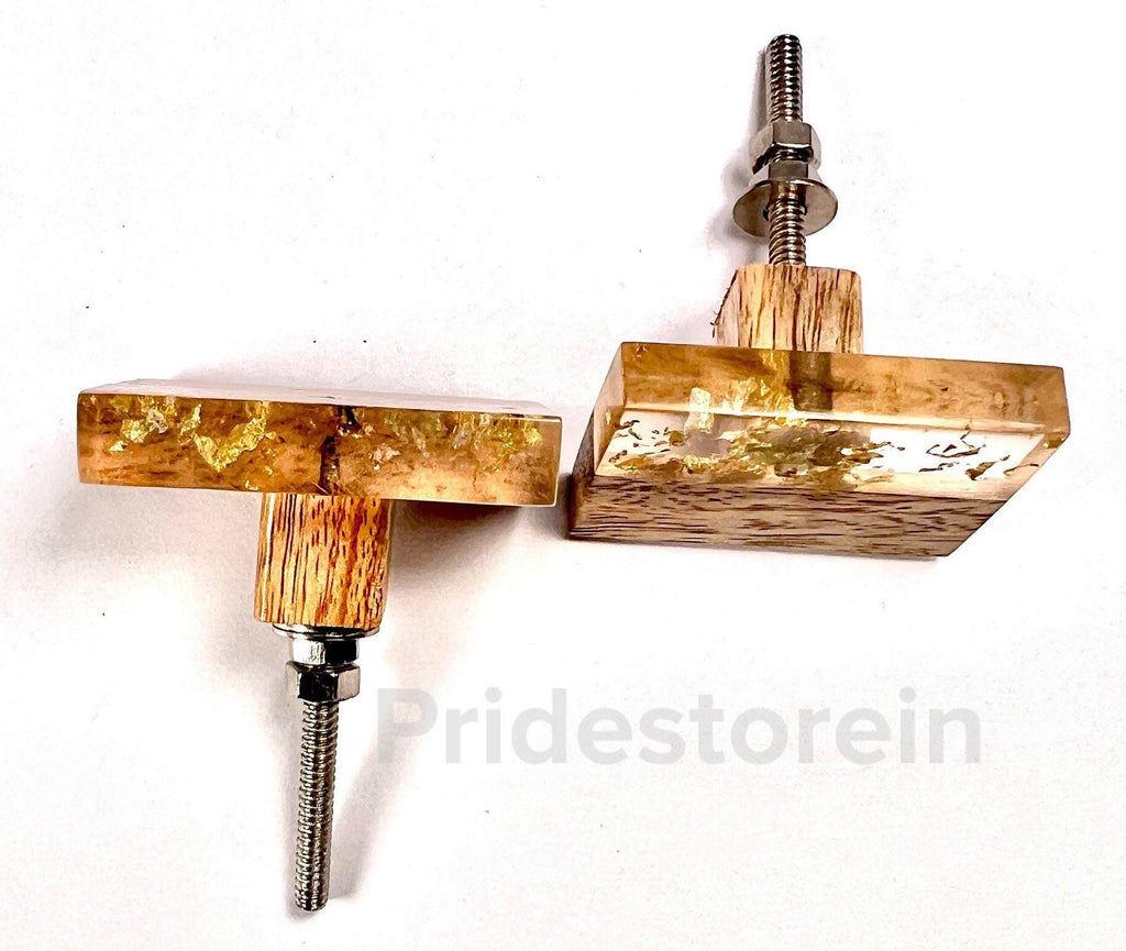 Modern Resin & Wood Knobs