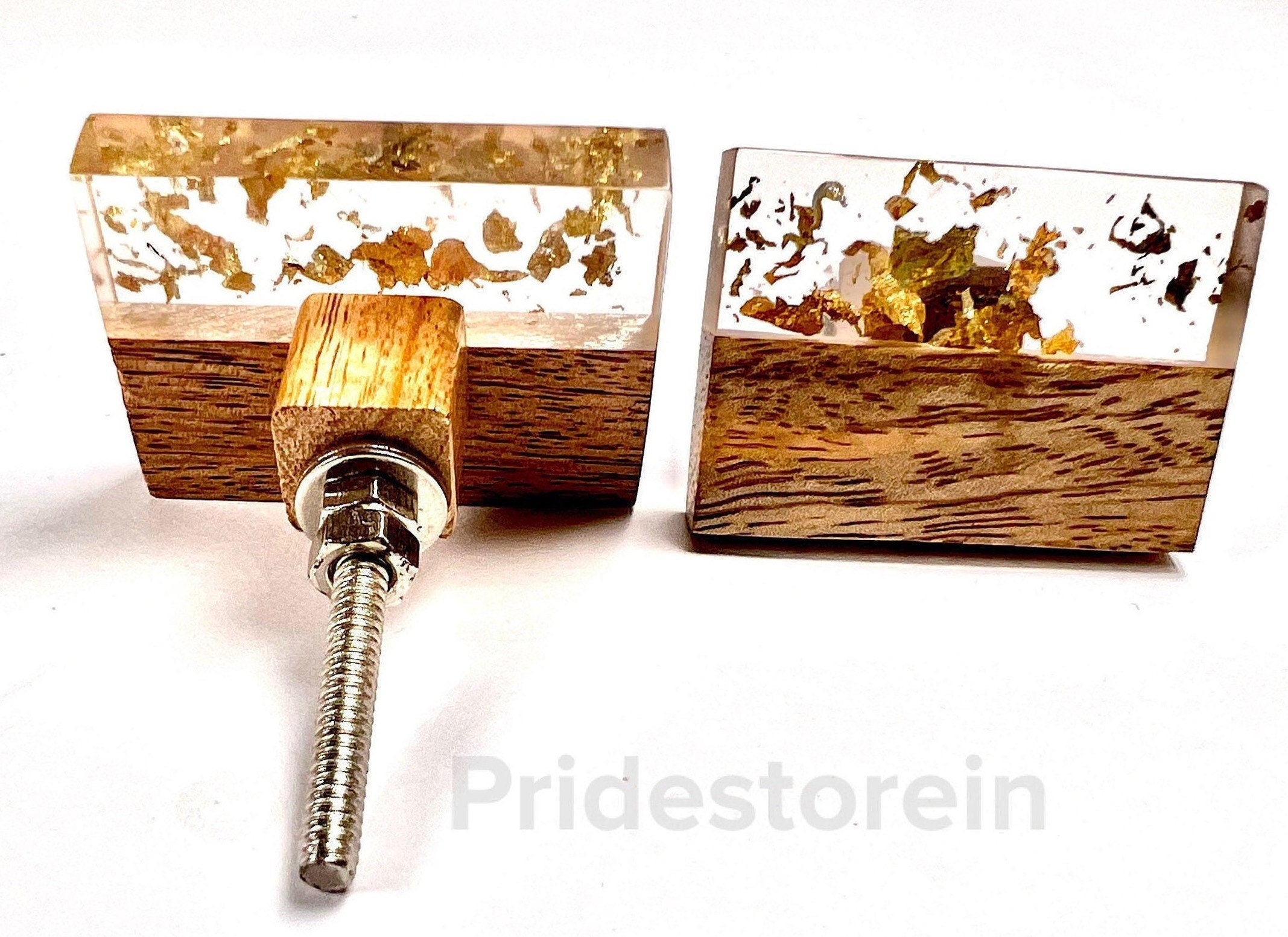 Modern Resin & Wood Knobs