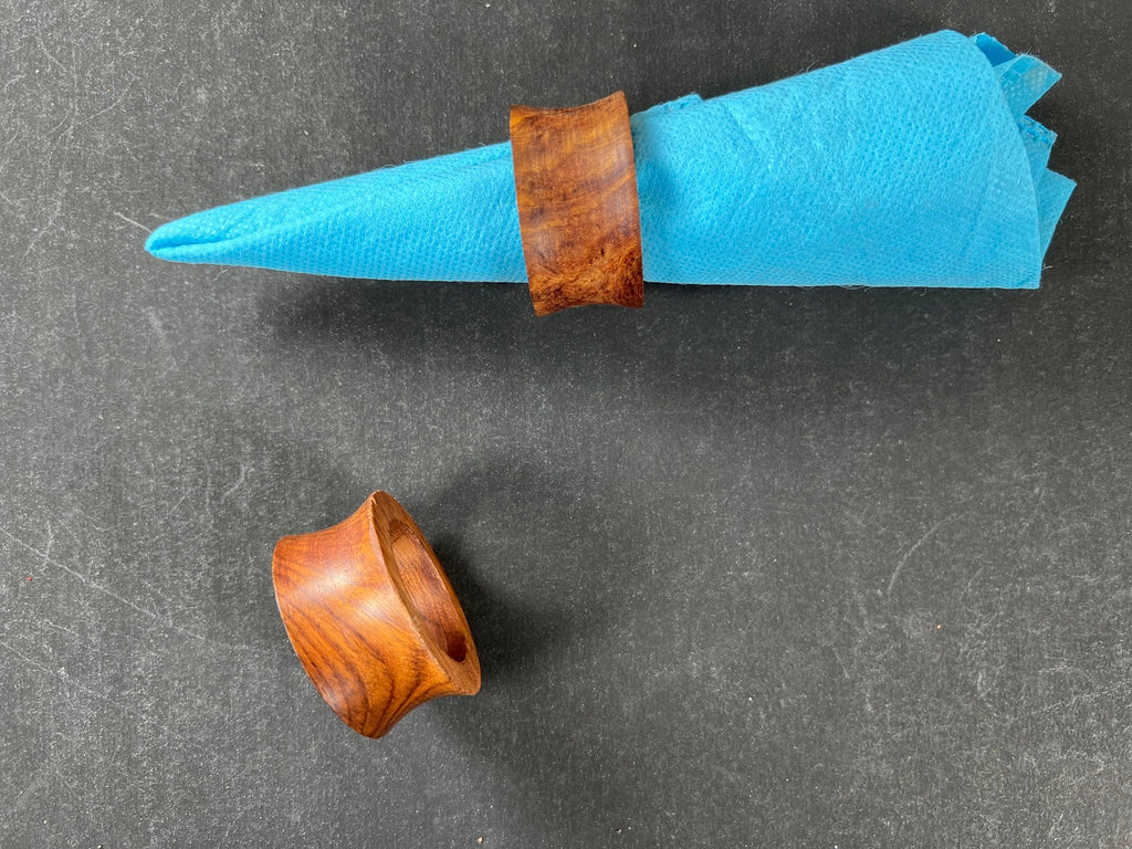 Handcrafted Wood Napkin Rings