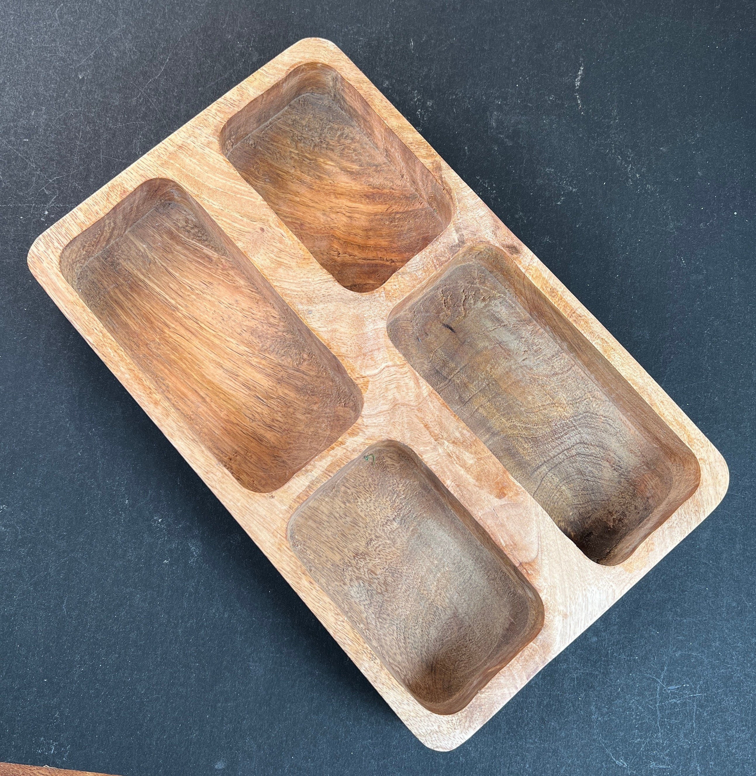 Rustic Desk Organizer Tray