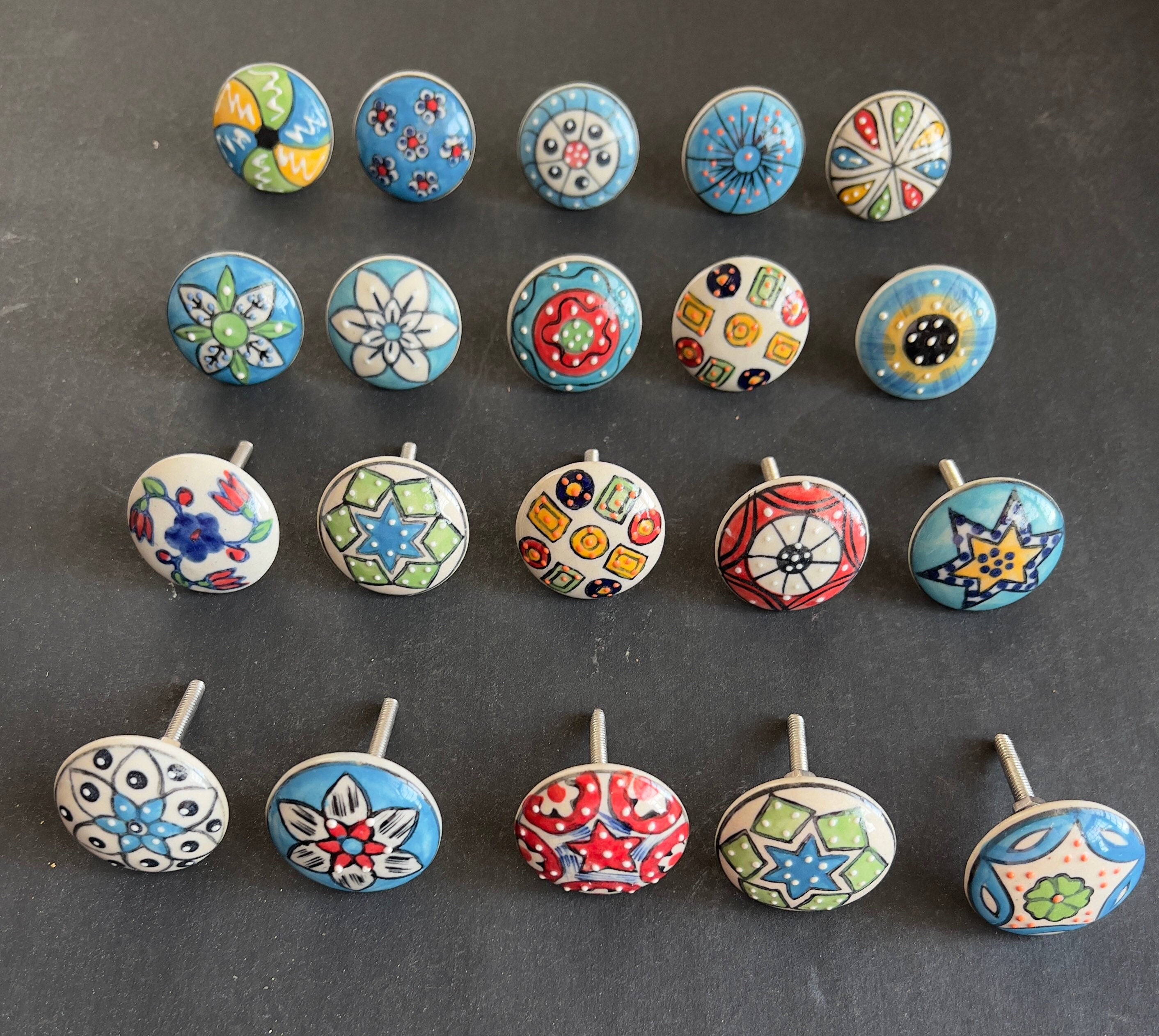 Mandala KnobsÑ20pc Set Included