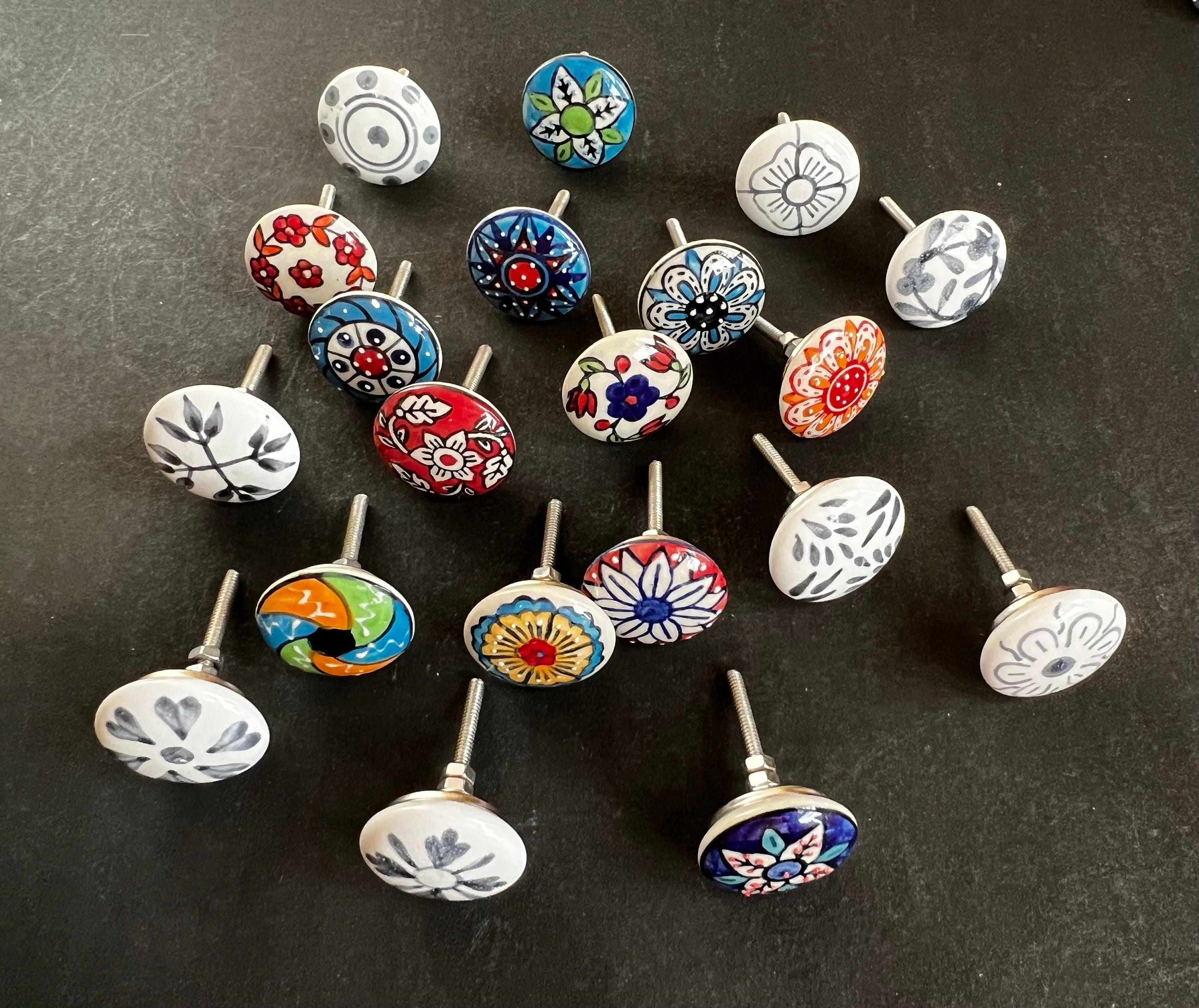 Colorful Cabinet Knobs Set 25
