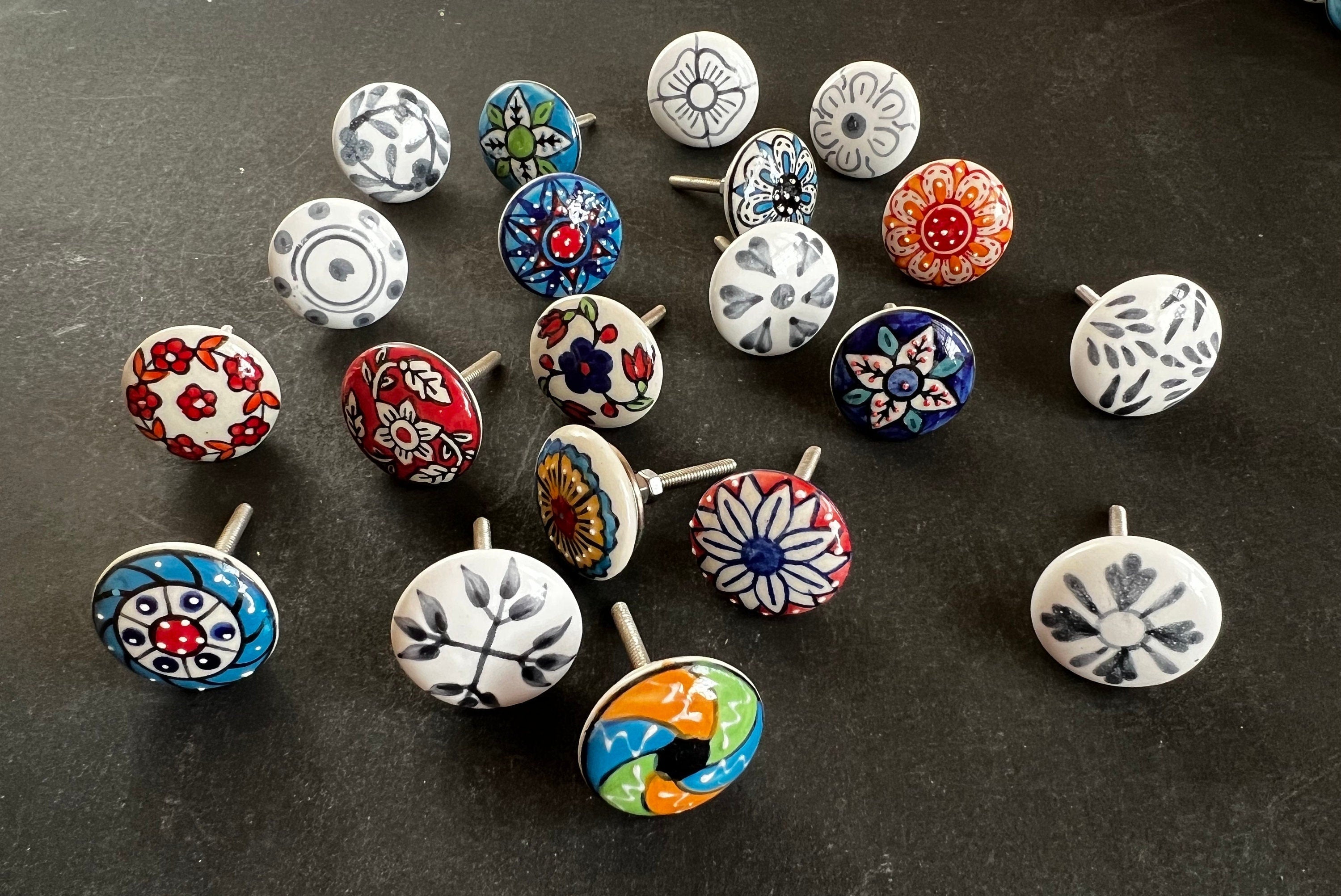 Colorful Cabinet Knobs Set 25