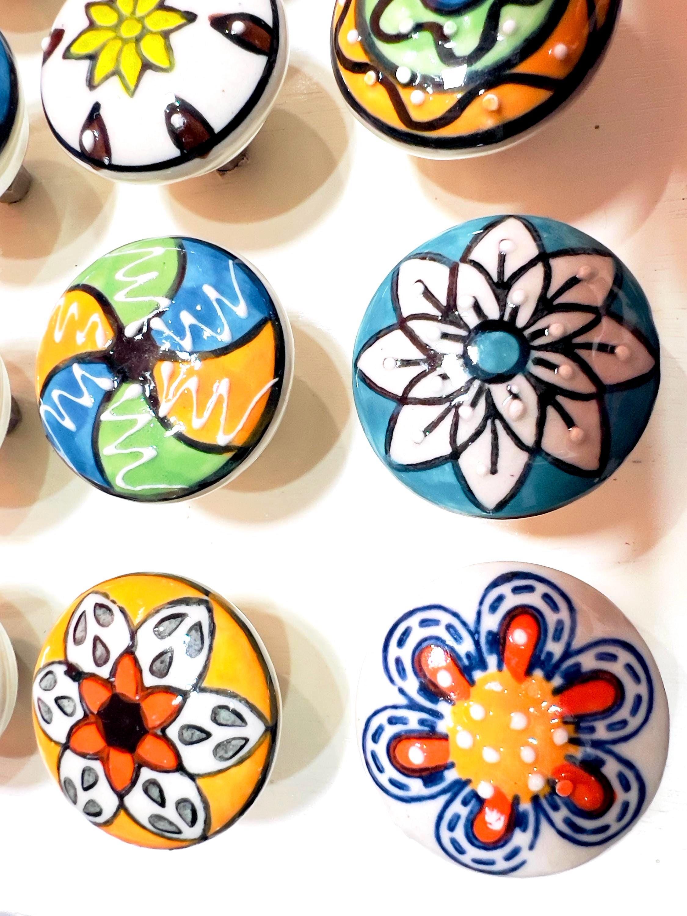 Hand-Painted Knobs SetÑFree Ship