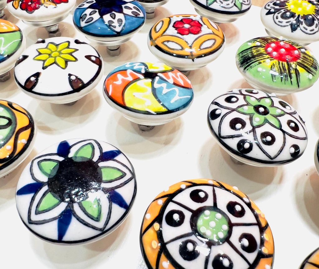 Hand-Painted Knobs SetÑFree Ship