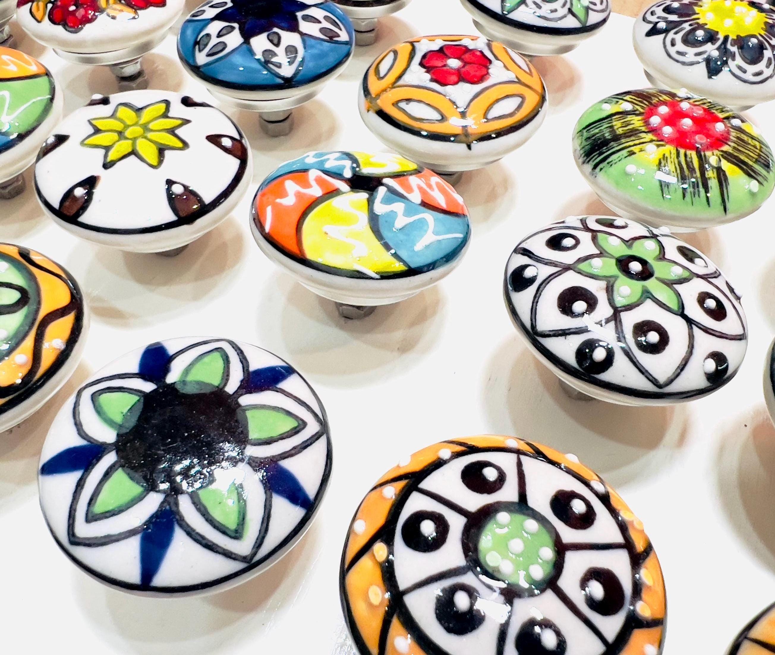 Hand-Painted Knobs SetÑFree Ship