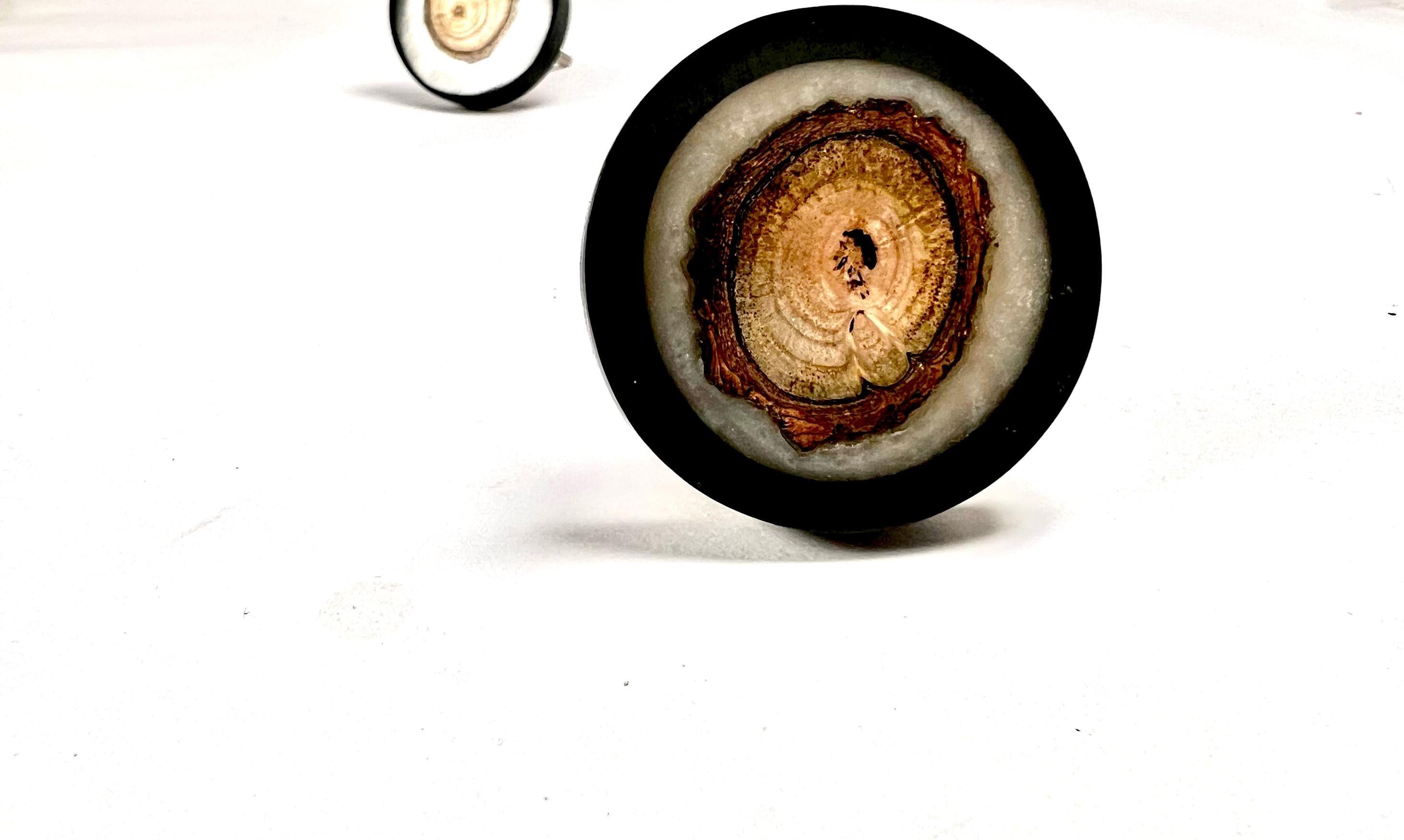 Resin Wood Cabinet Knobs | Floral Dresser Drawer Pulls