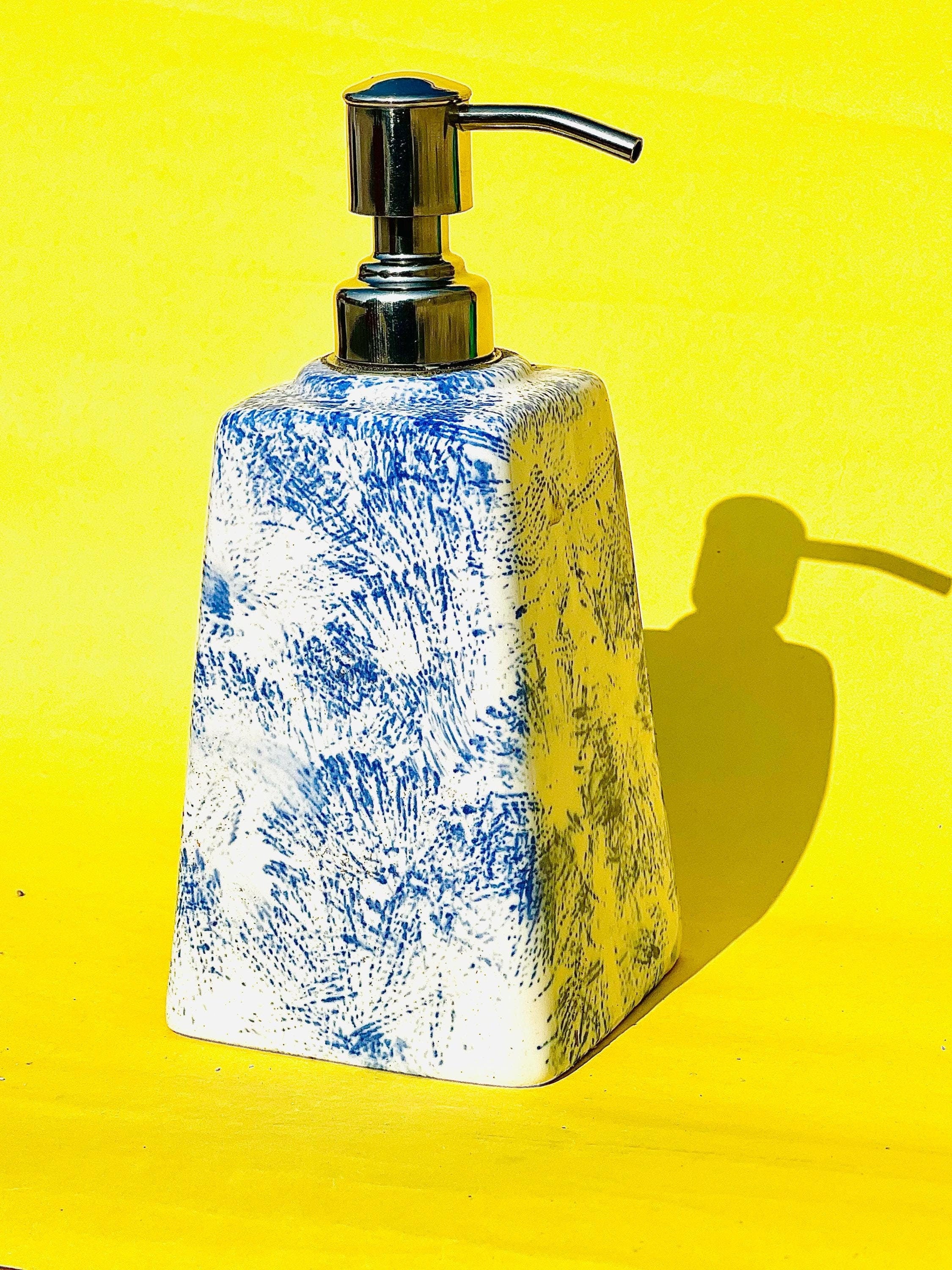 Handmade Pottery Soap Pump