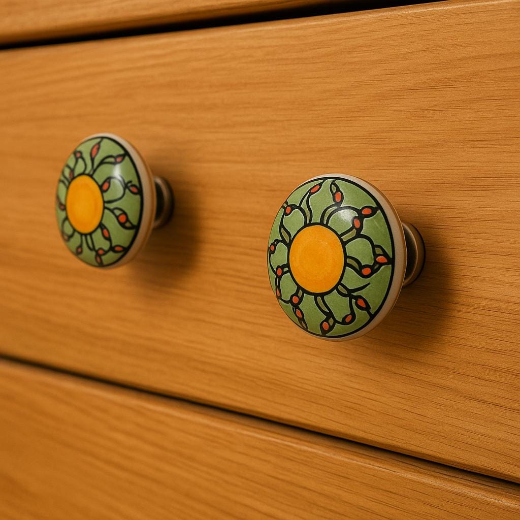 Stylish Ceramic Knobs Set 25