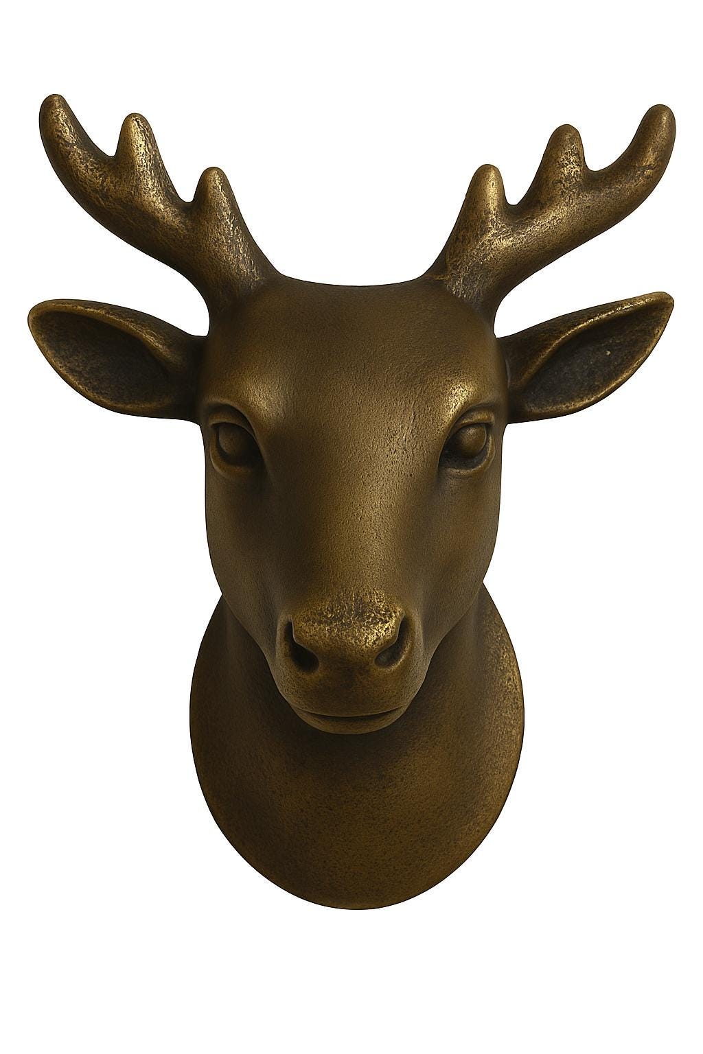 Rustic Iron Deer Knob Pulls