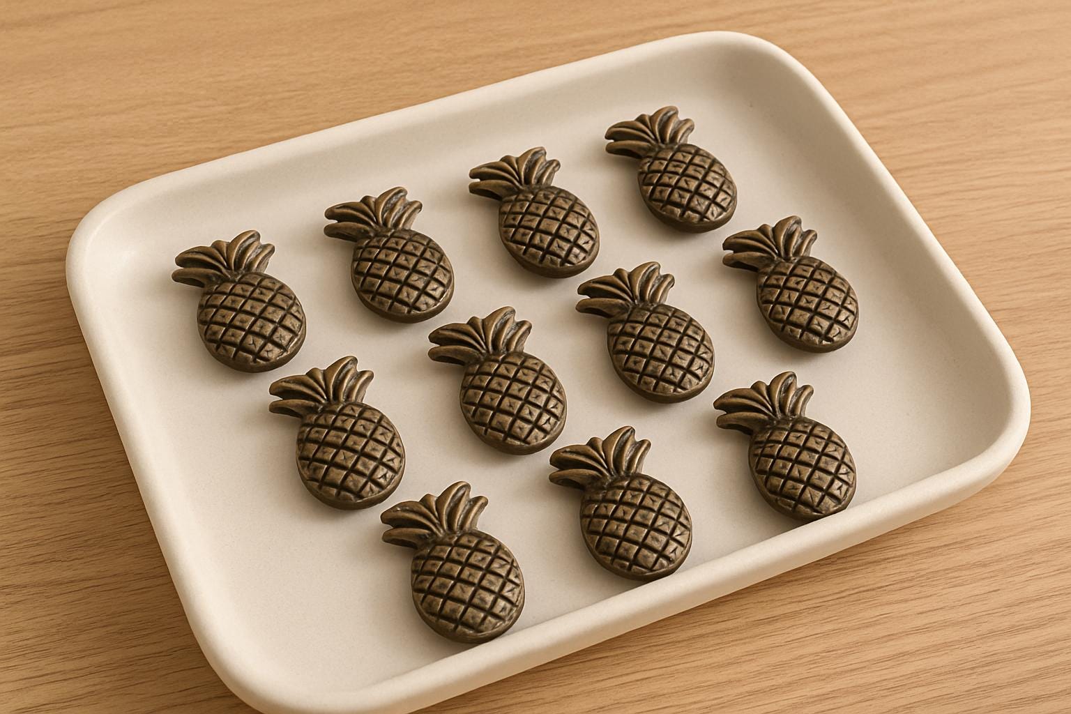 Rustic Iron Pineapple Knobs
