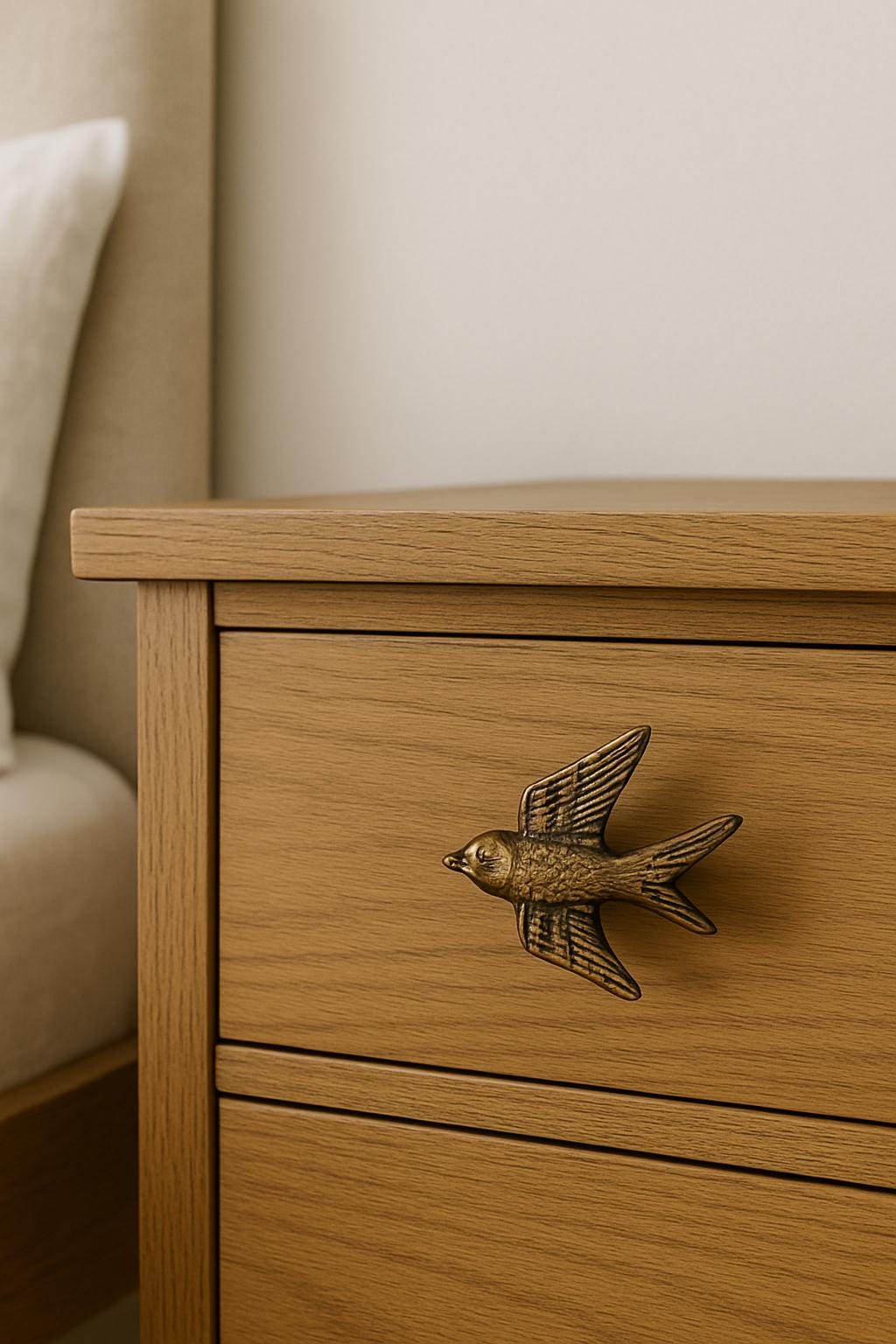 Rustic Bird Knob for Cabinets