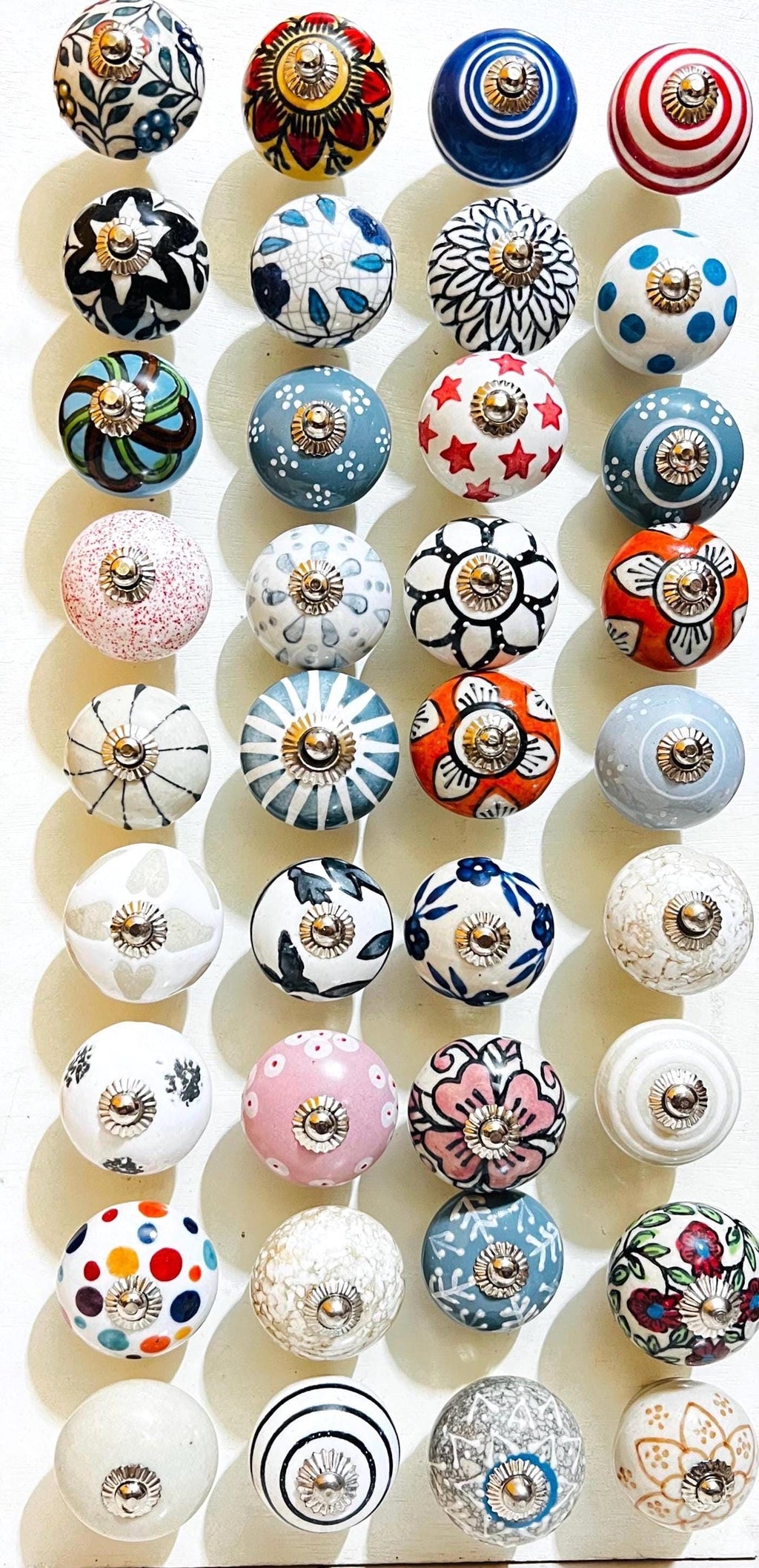 Colorful Ceramic Drawer Knobs