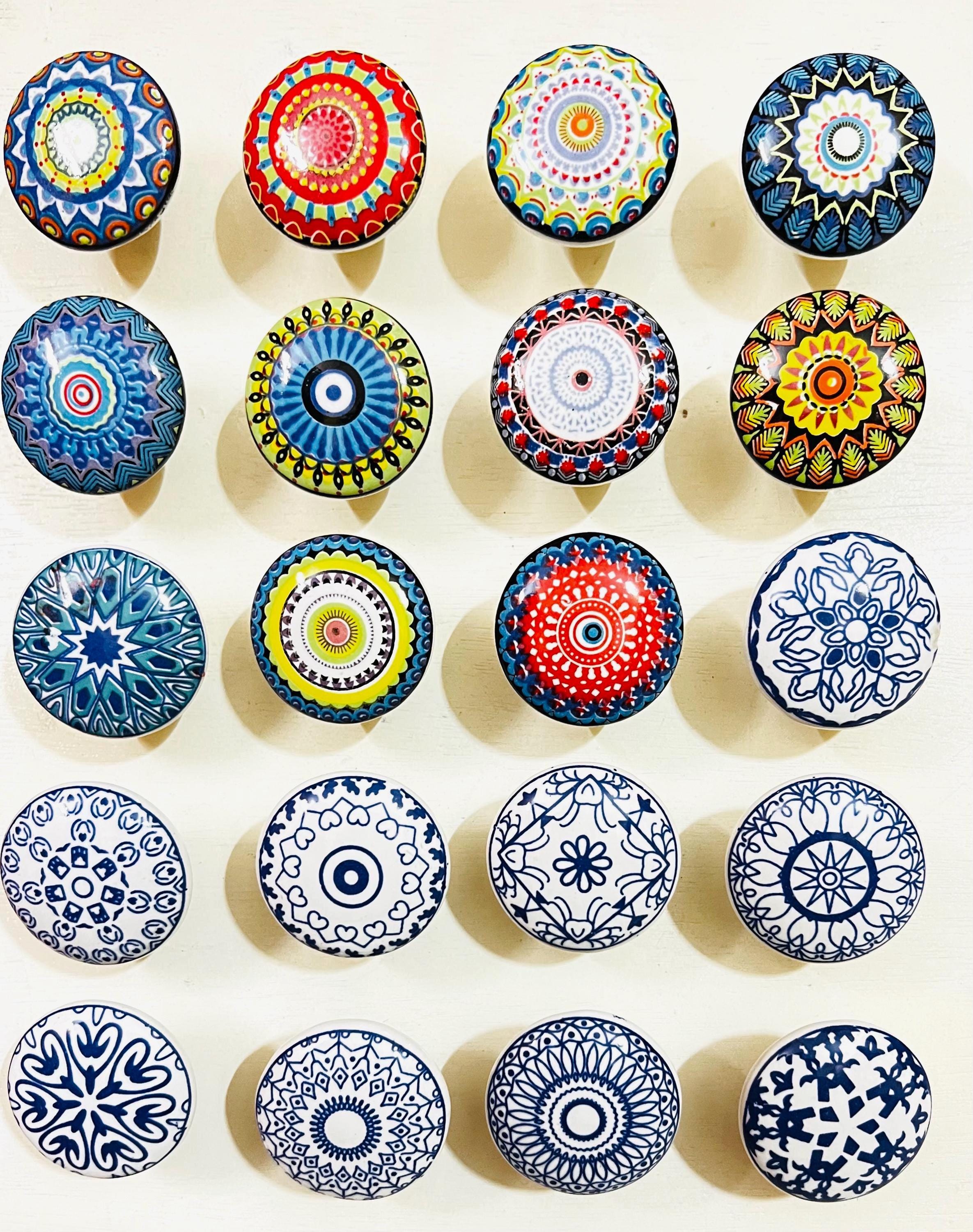 Chic Flower Knobs for Cabinets