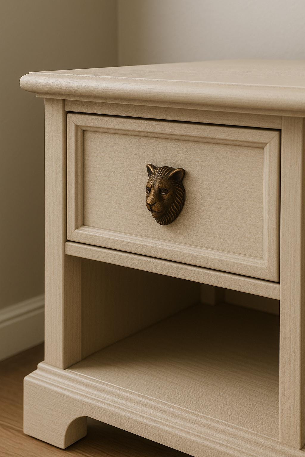 Boho Brass Lion Cabinet Pulls