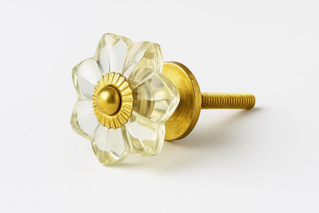 Elegant Glass Drawer Knobs