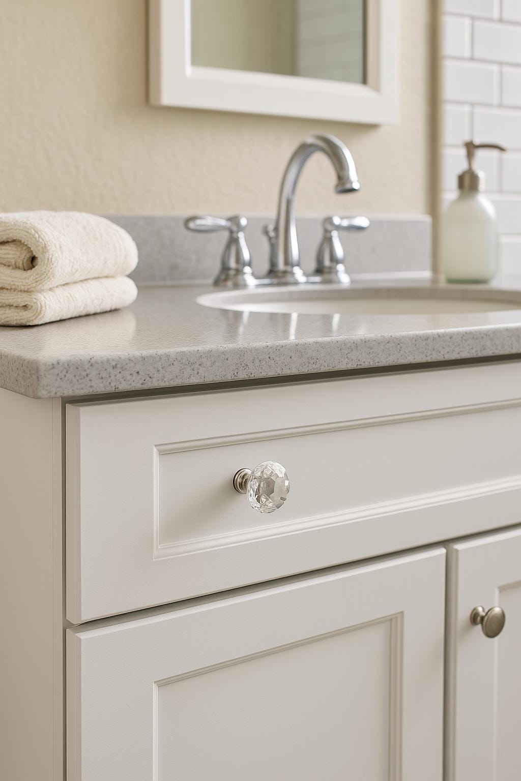 Modern Glass Drawer Knobs