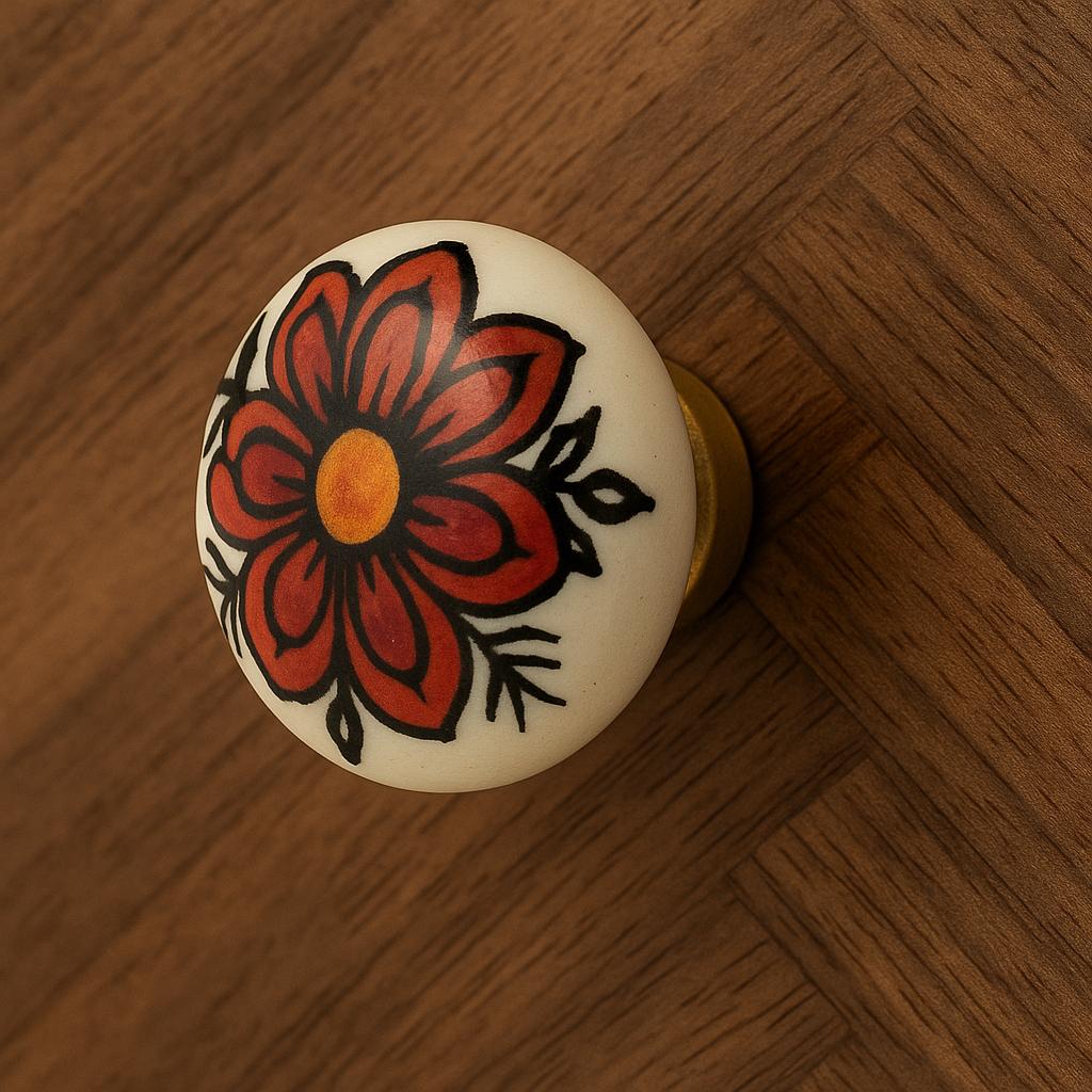 Boho Ceramic KnobsÑ20 Pack