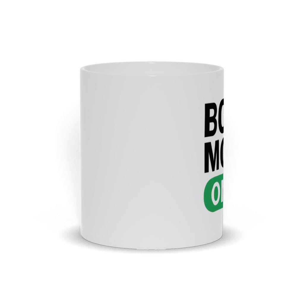 Boss Mode Mug for Leaders