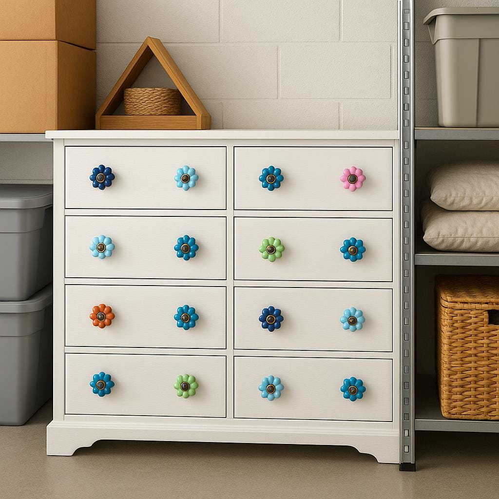 Upgrade Furniture with Art Knobs