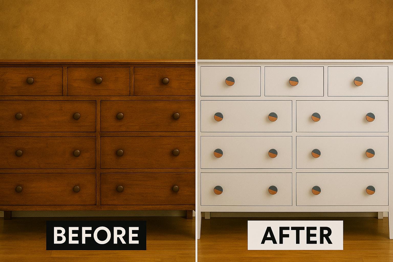 Handmade Brass and Marble Square Drawer Knob  Modern Cabinet Pull