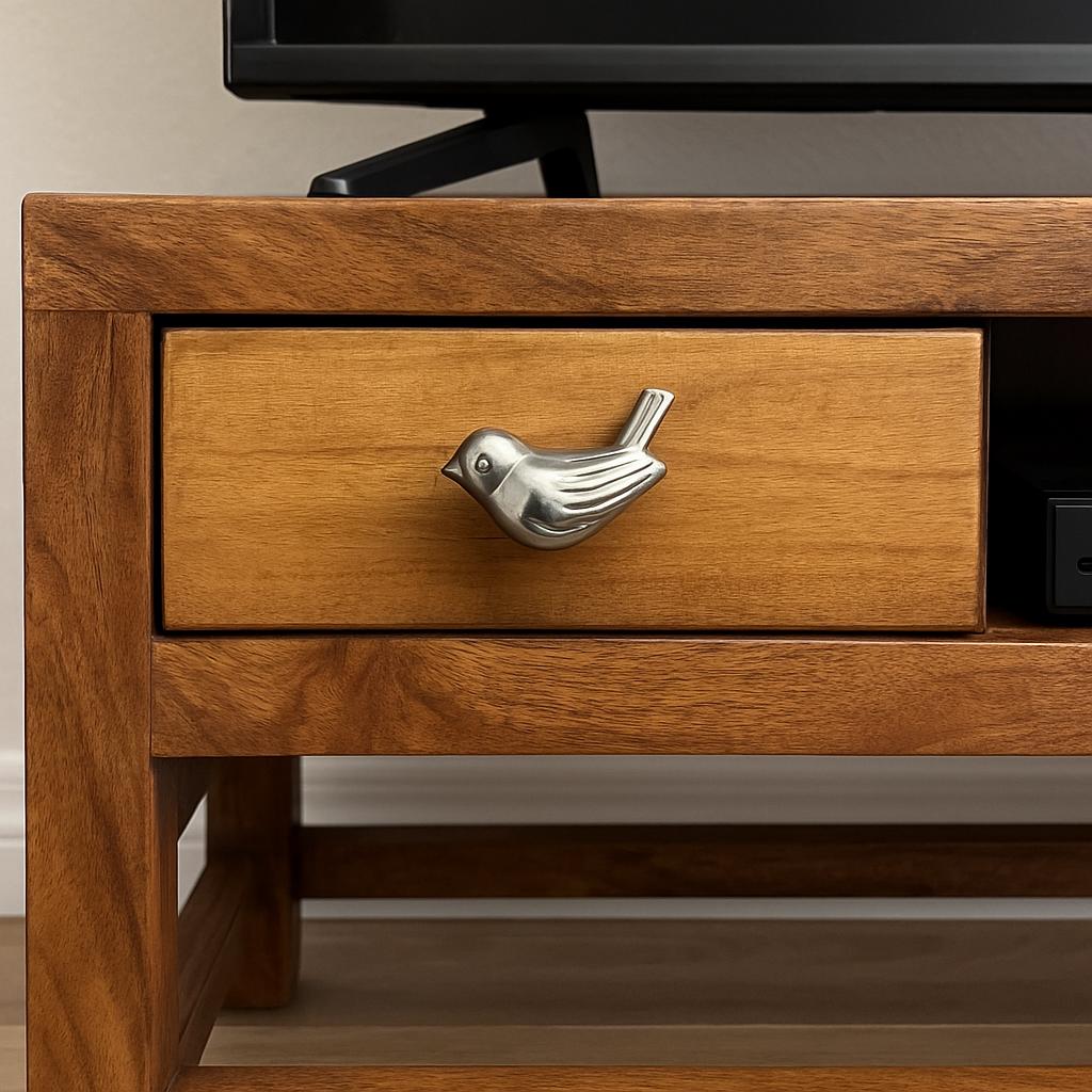 Rustic Iron Bird Drawer Pulls