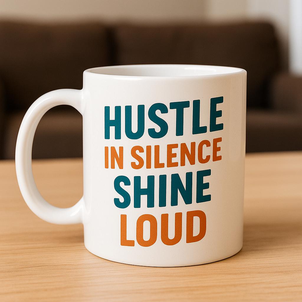 Silent Hustle, Loud Success Mug