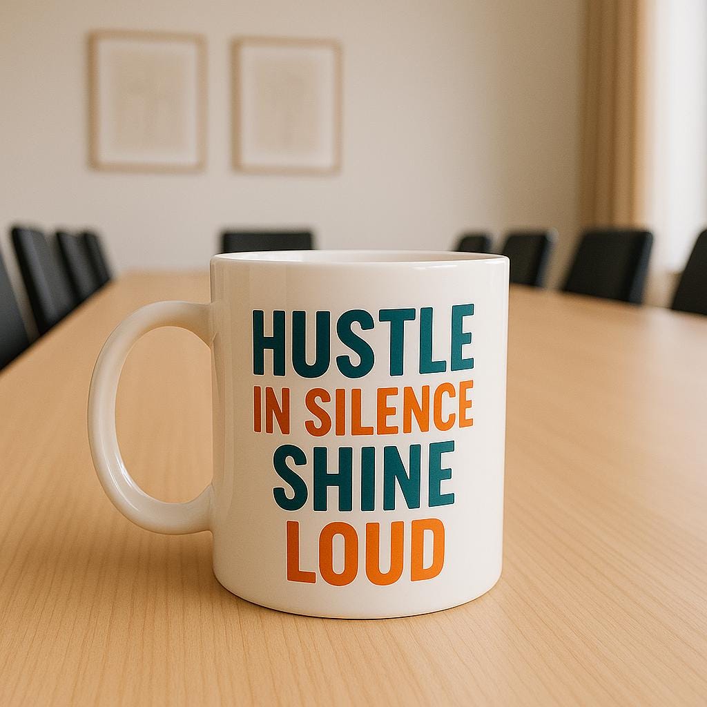 Silent Hustle, Loud Success Mug