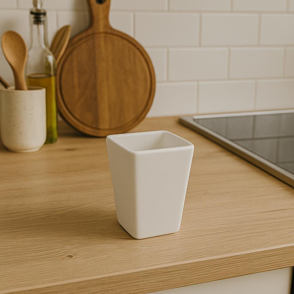 Minimalist Ceramic Coffee Cup