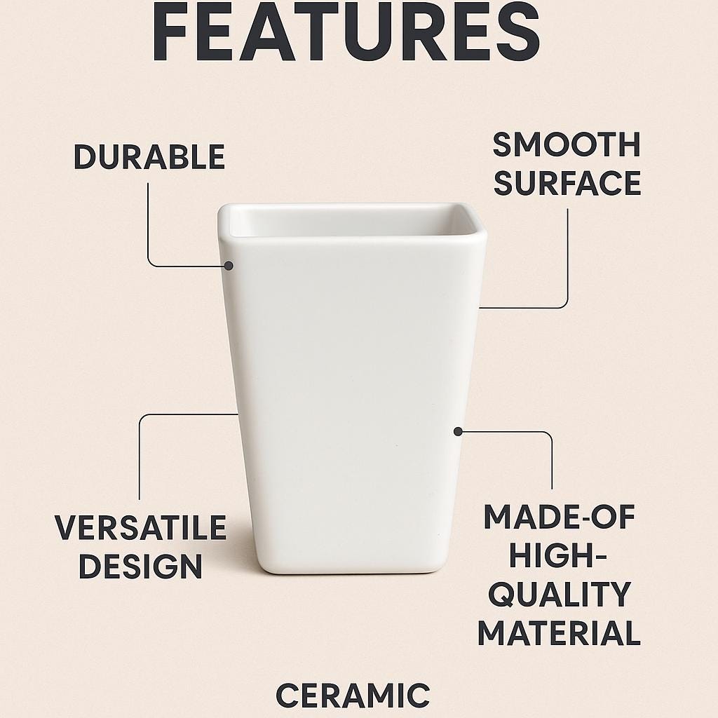 Minimalist Ceramic Coffee Cup