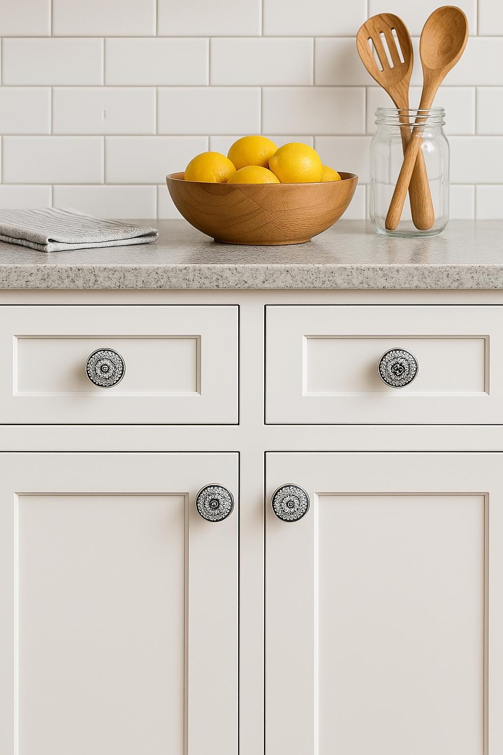 Minimalist Ceramic Knobs