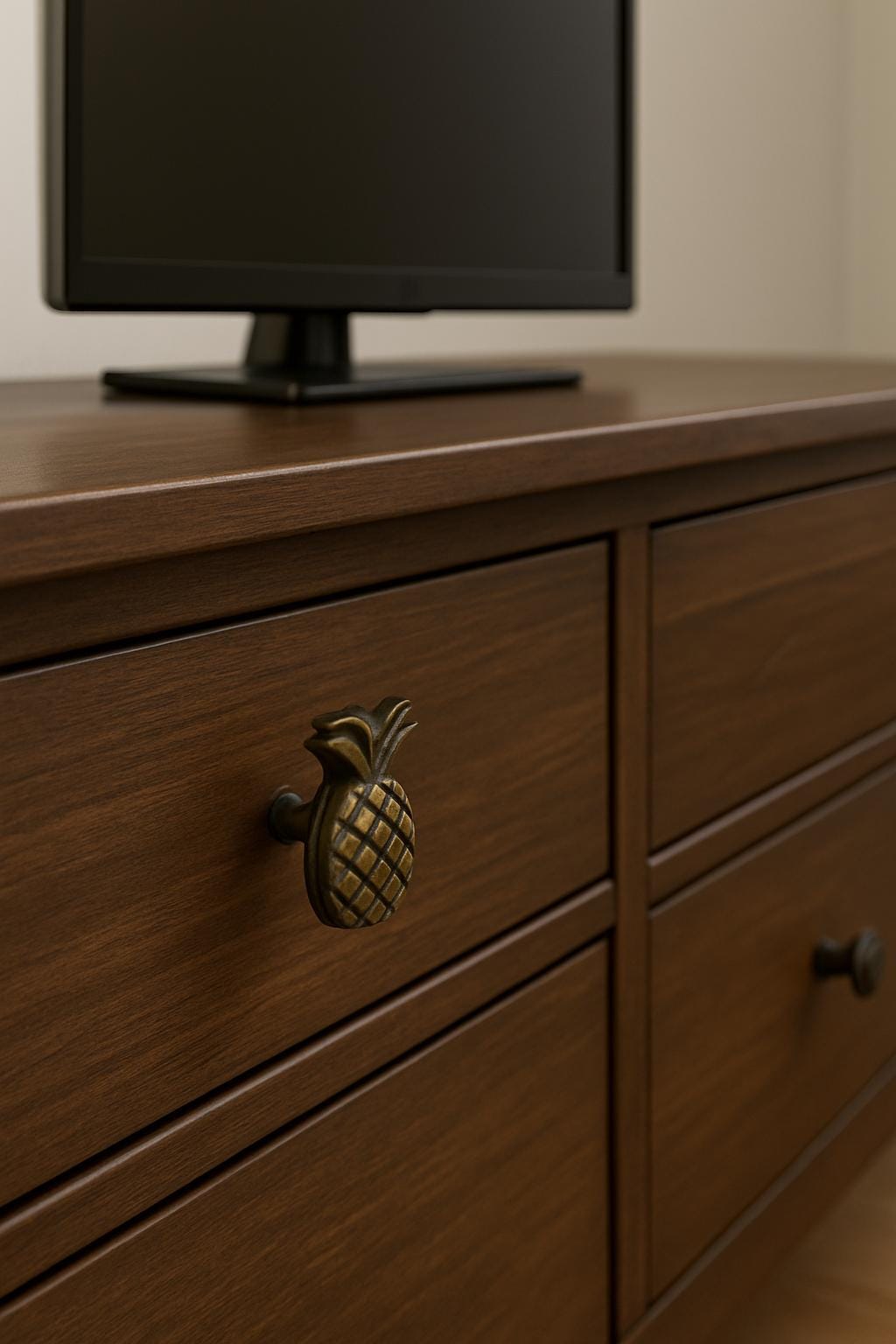 Rustic Iron Pineapple Knobs