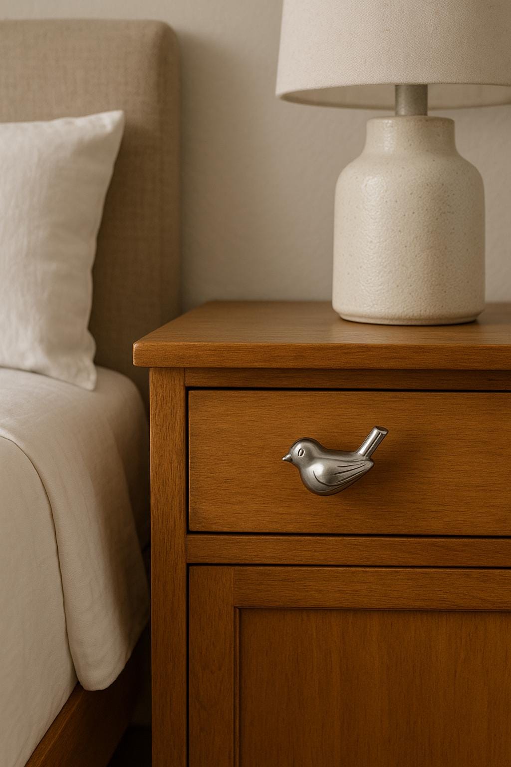 Rustic Iron Bird Drawer Pulls