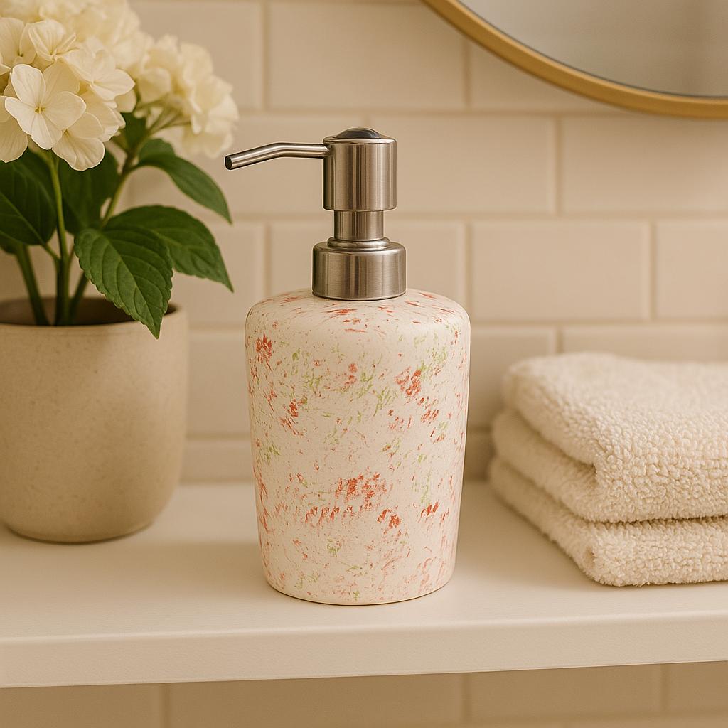 Speckled Ceramic Soap Pump