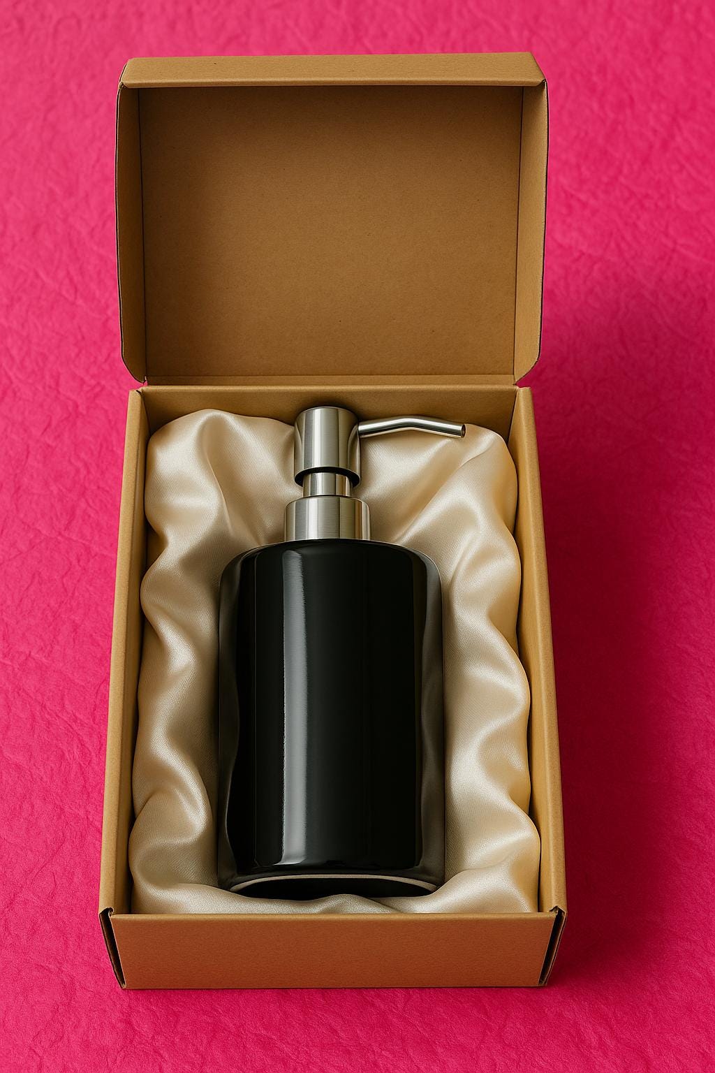 Artisan Burgundy Soap Pump