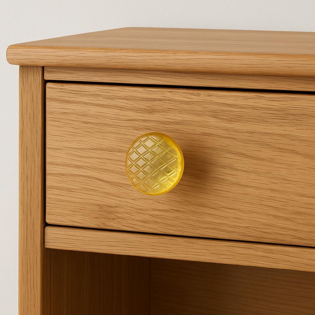 Pineapple Glass Drawer Knobs