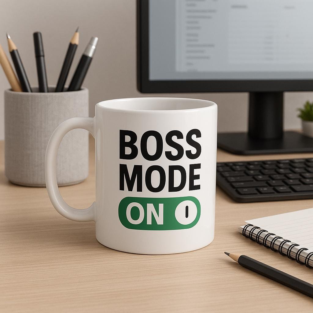 Boss Mode Mug for Leaders