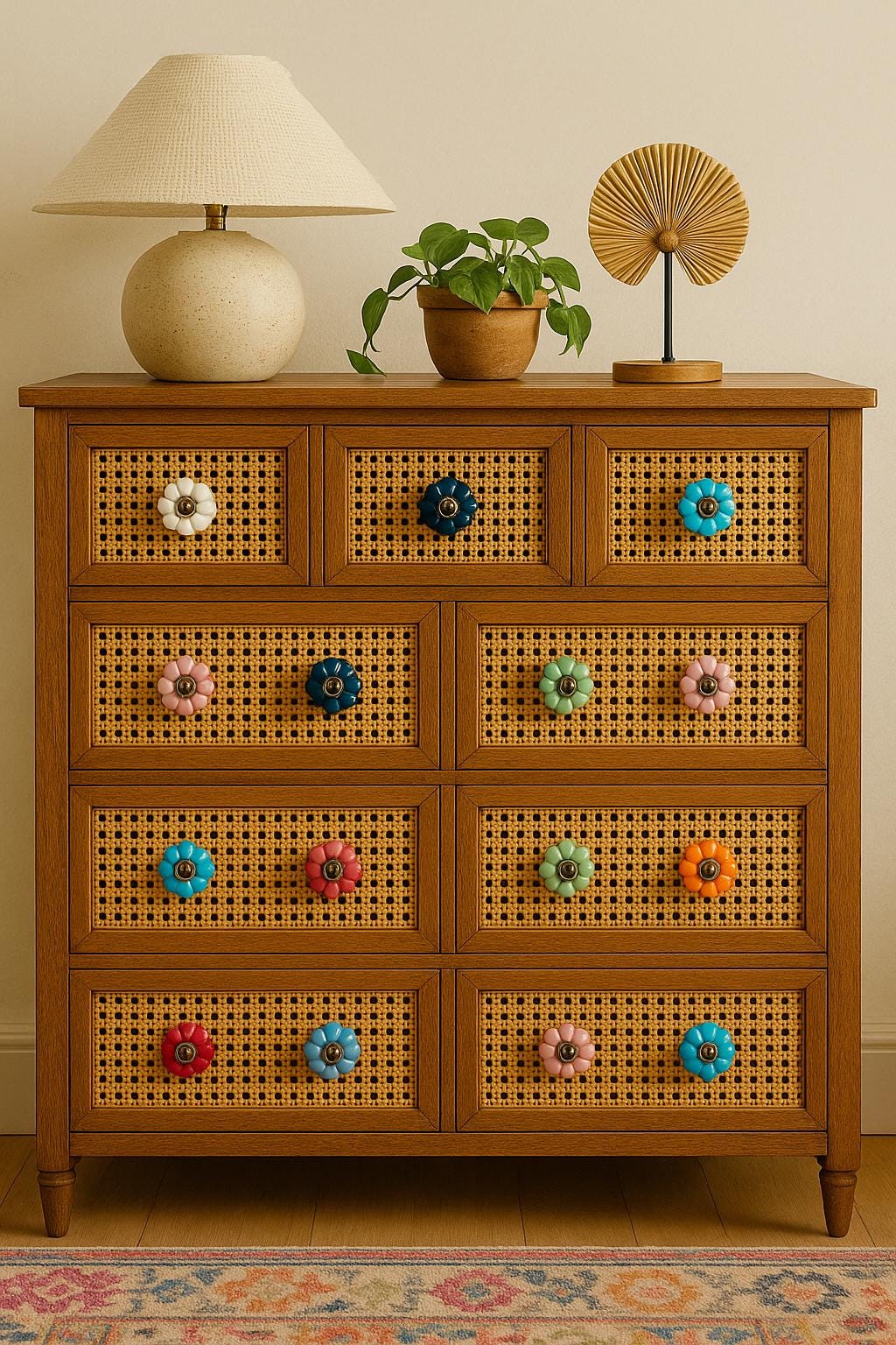 Upgrade Furniture with Art Knobs