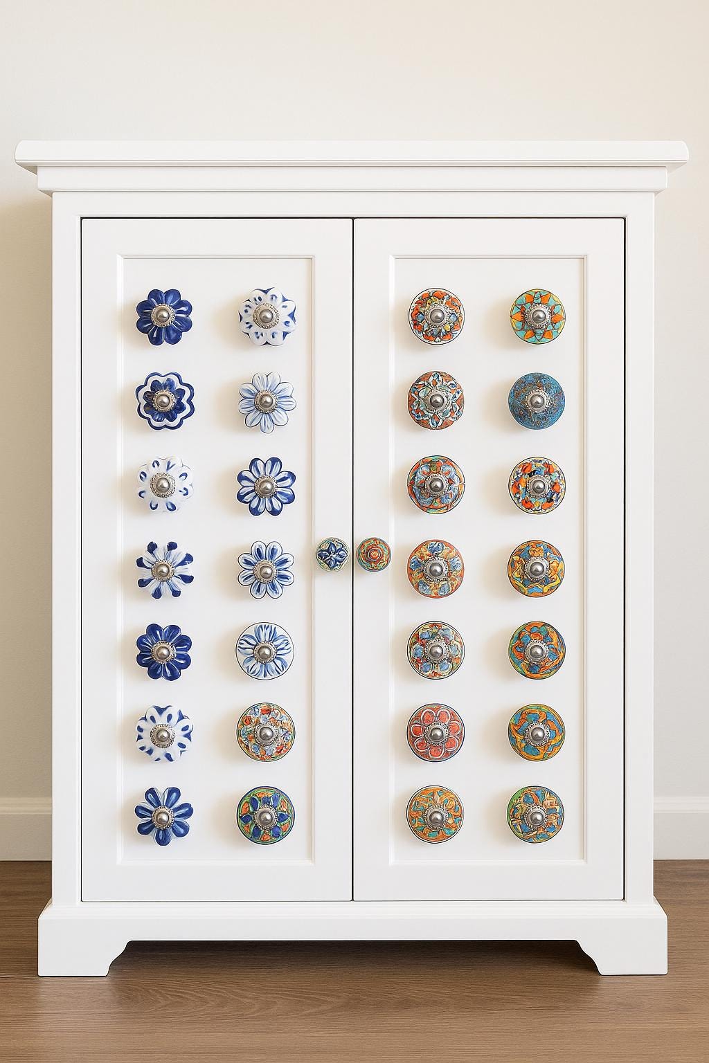 Colorful Mandala Cabinet Knobs