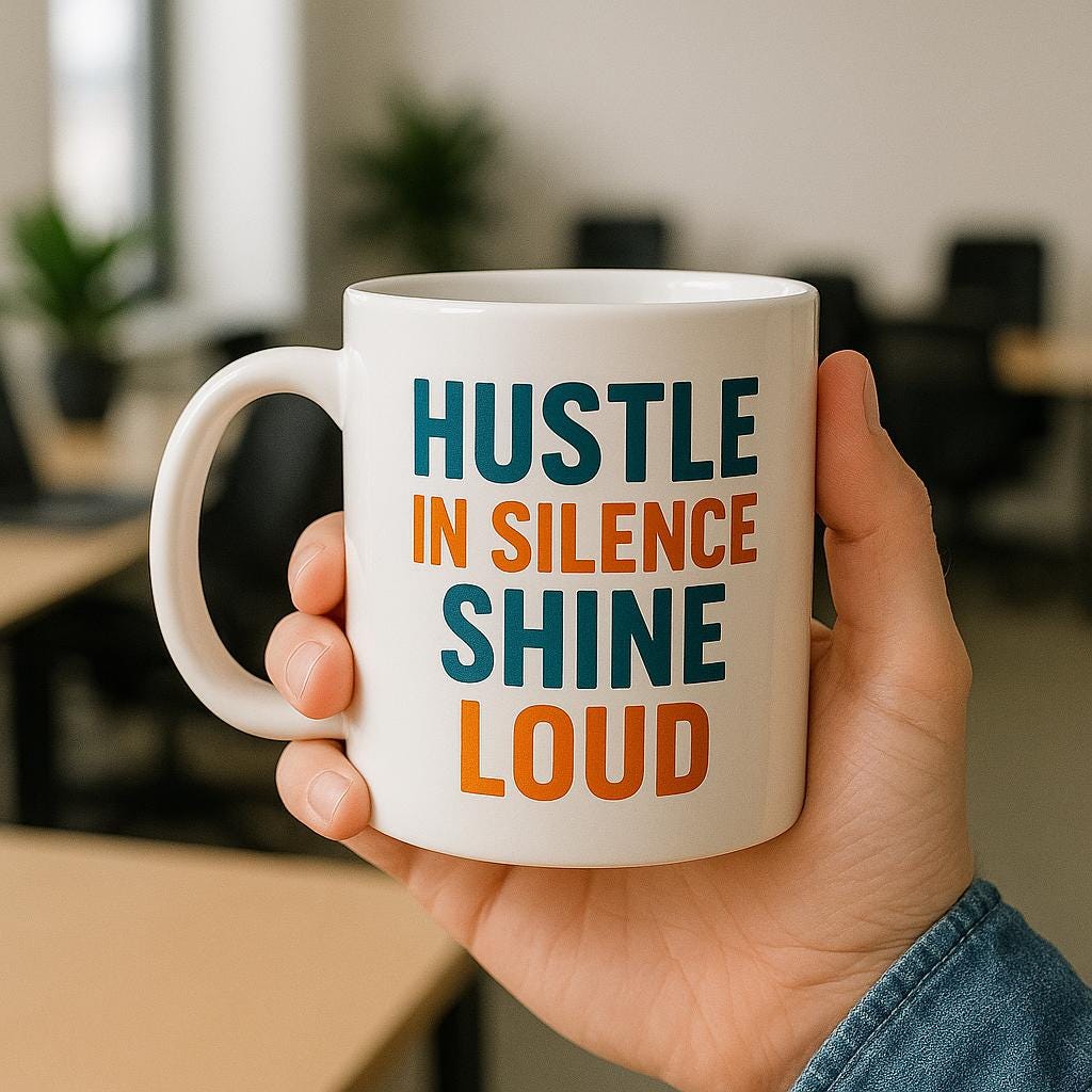 Silent Hustle, Loud Success Mug