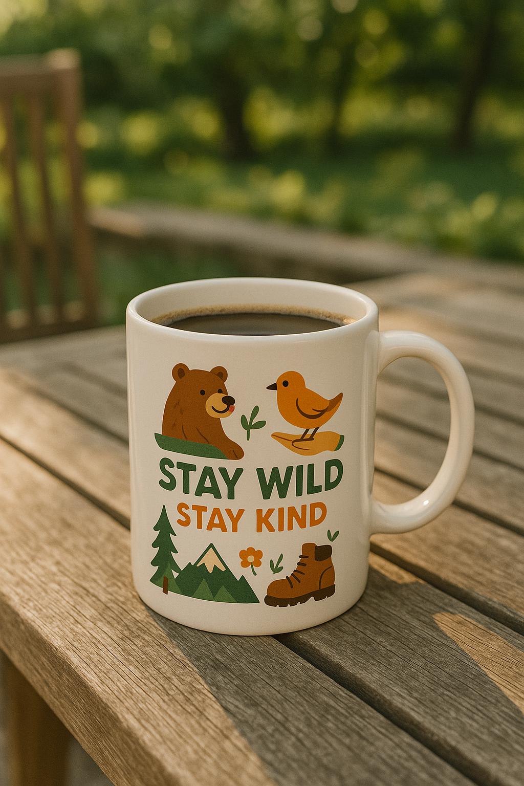 Stay Wild, Stay Kind Mug