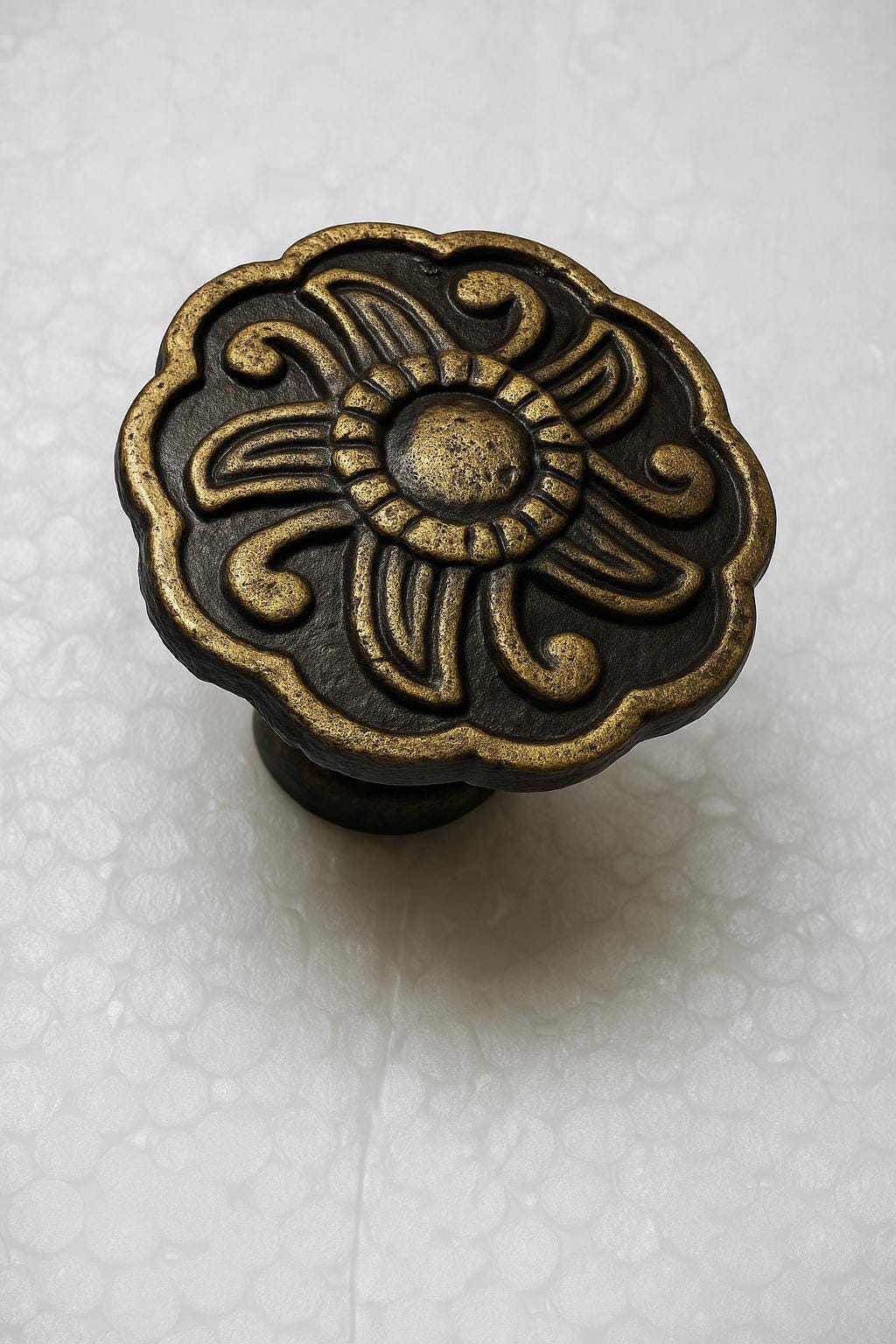 Handmade Brass Knobs Set