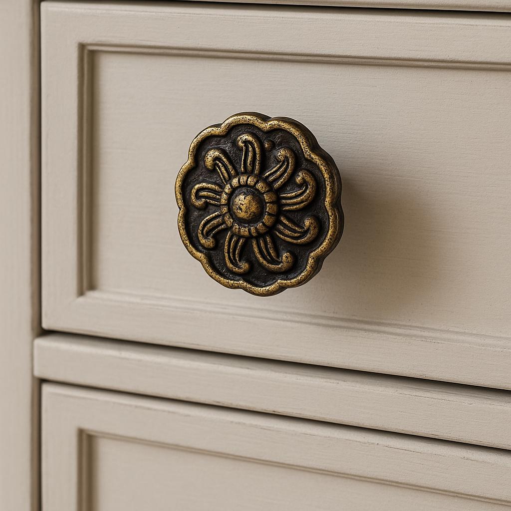 Handmade Brass Knobs Set