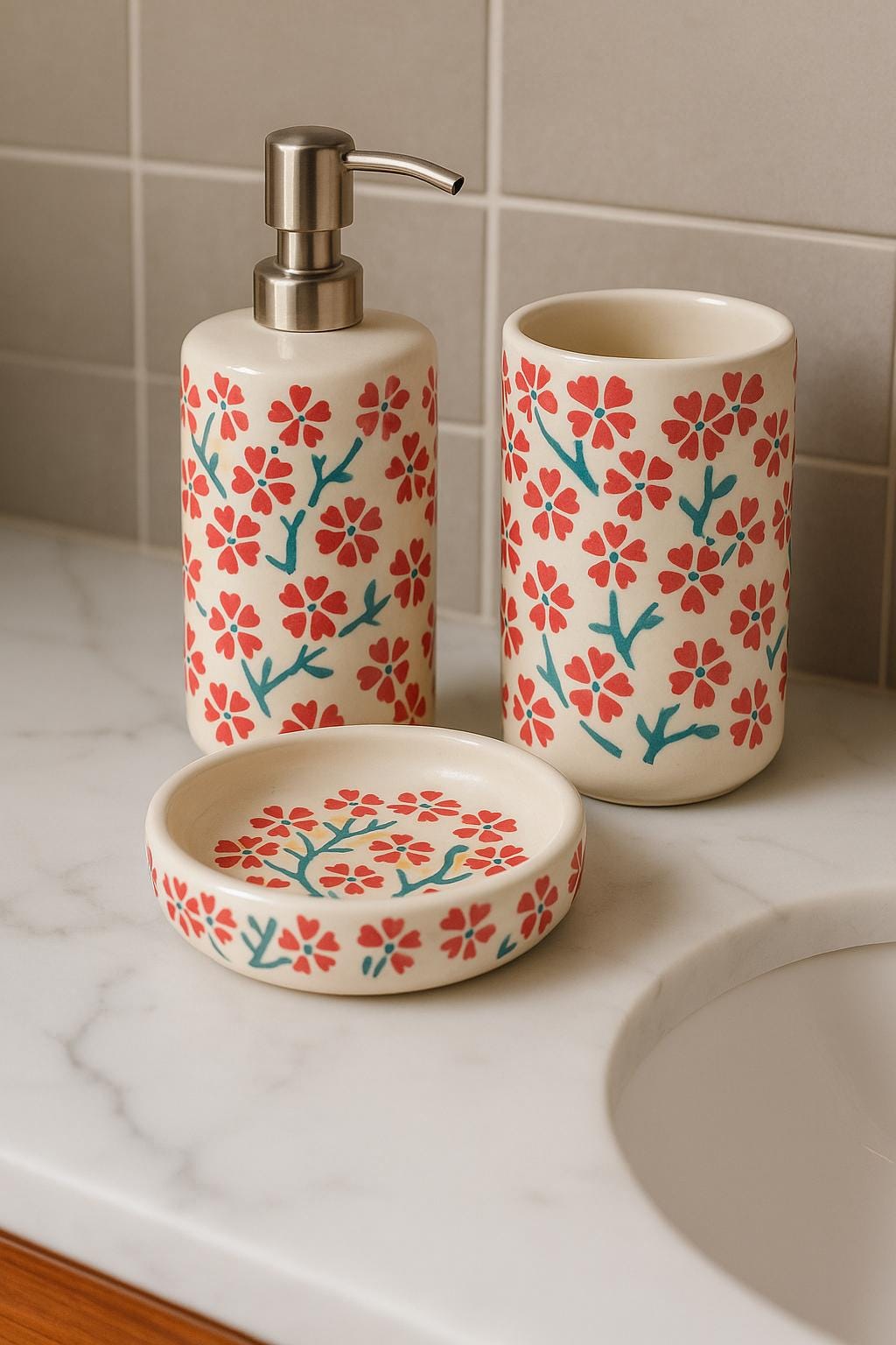 Cherry Blossom Bath Elegance