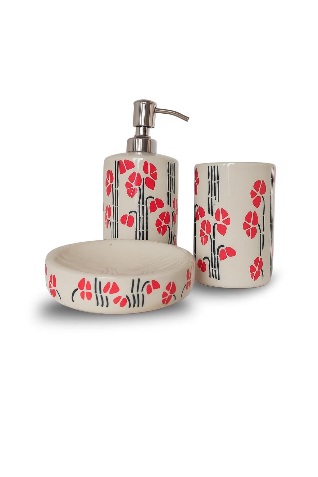 Artisan Ceramic Bathroom Set