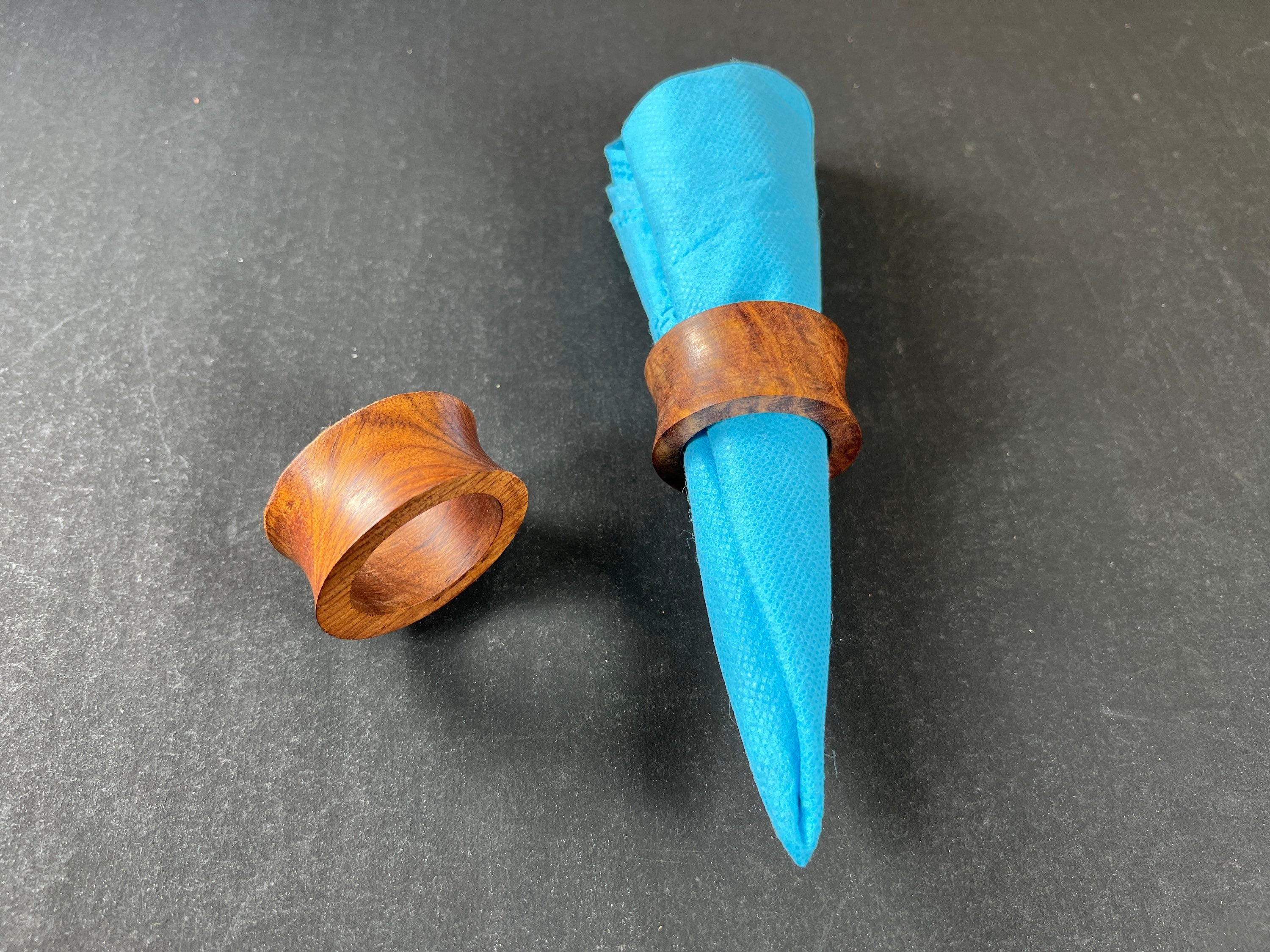 Handcrafted Wood Napkin Rings